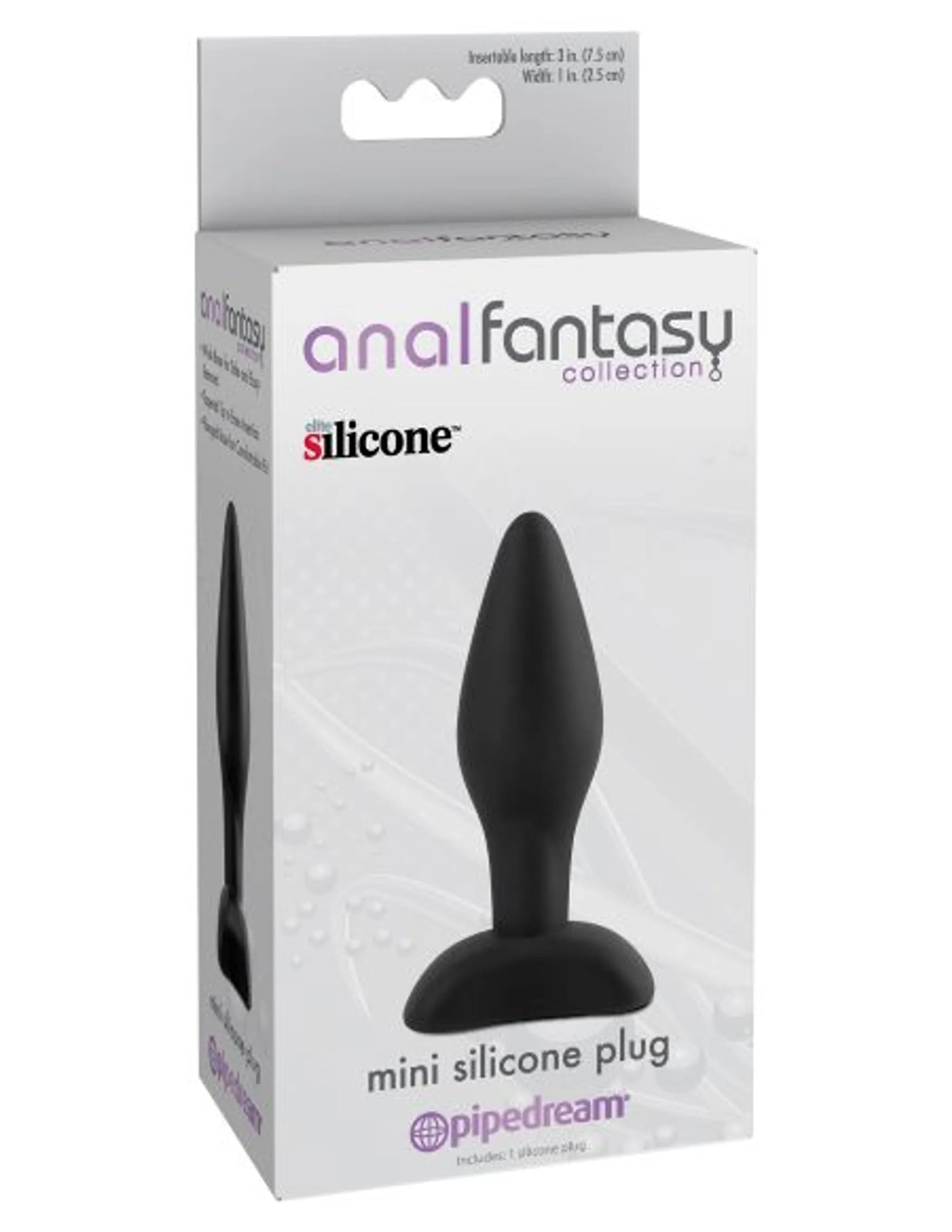 Anal Fantasy Mini Silicone Plug Pipedream Products