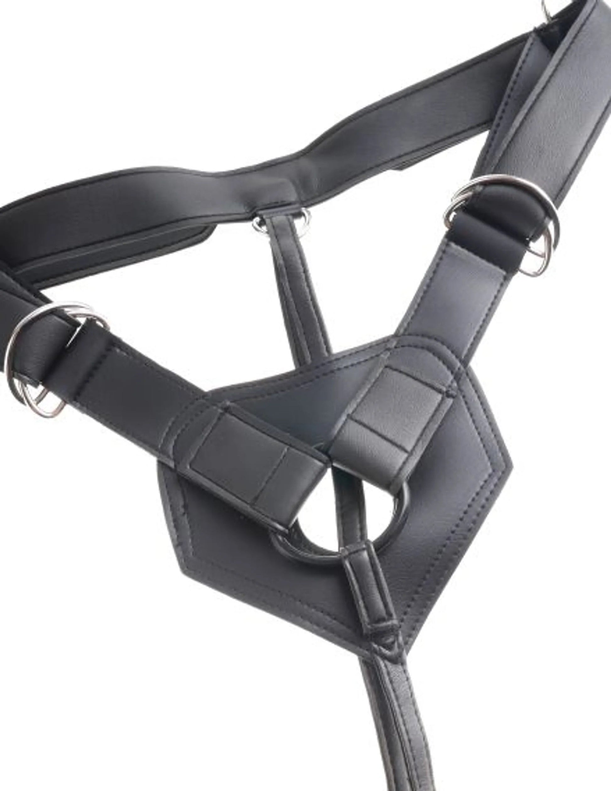 King Cock Strap On Harness with 6" Cock – Tan Pipedream Products