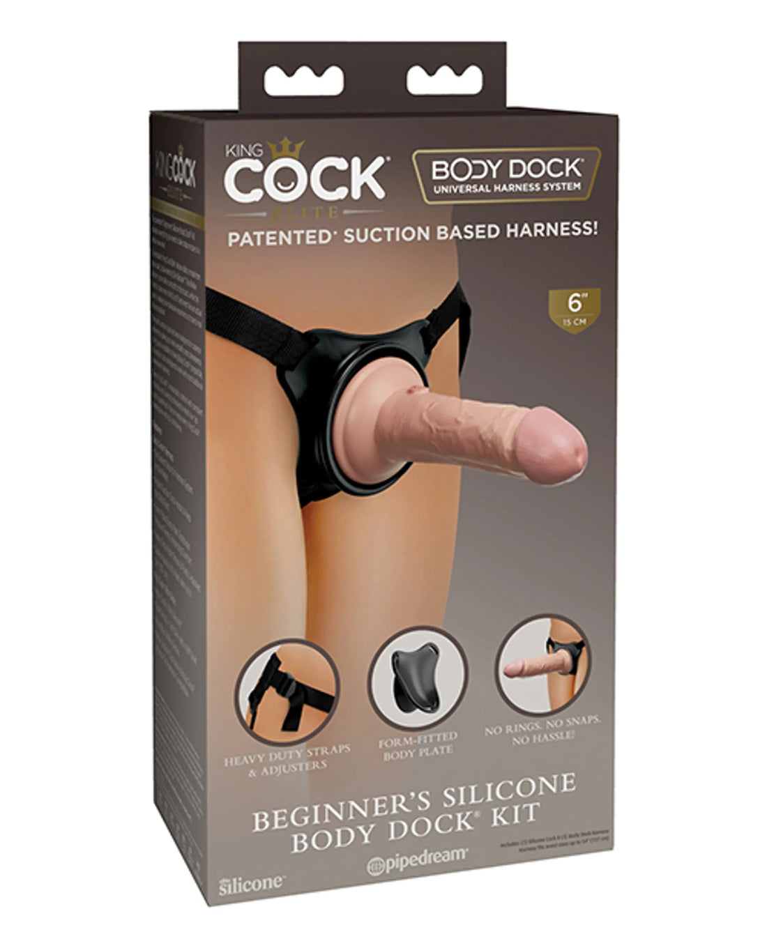 King Cock Elite Beginners Body Dock Kit Pipedream Products