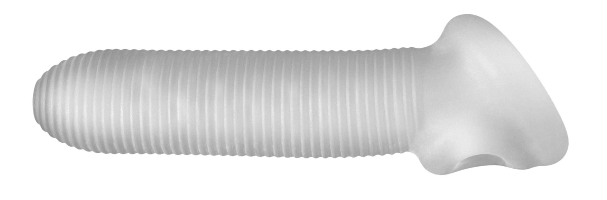 Fat Boy Micro Ribbed Sheath 6.5" Clear Perfect Fit