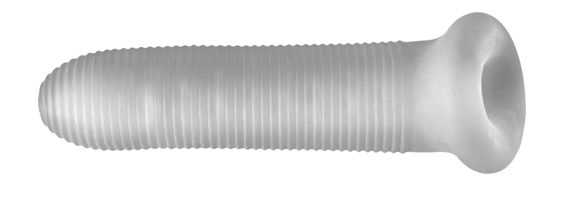 Fat Boy Micro Ribbed Sheath 6.5" Clear Perfect Fit