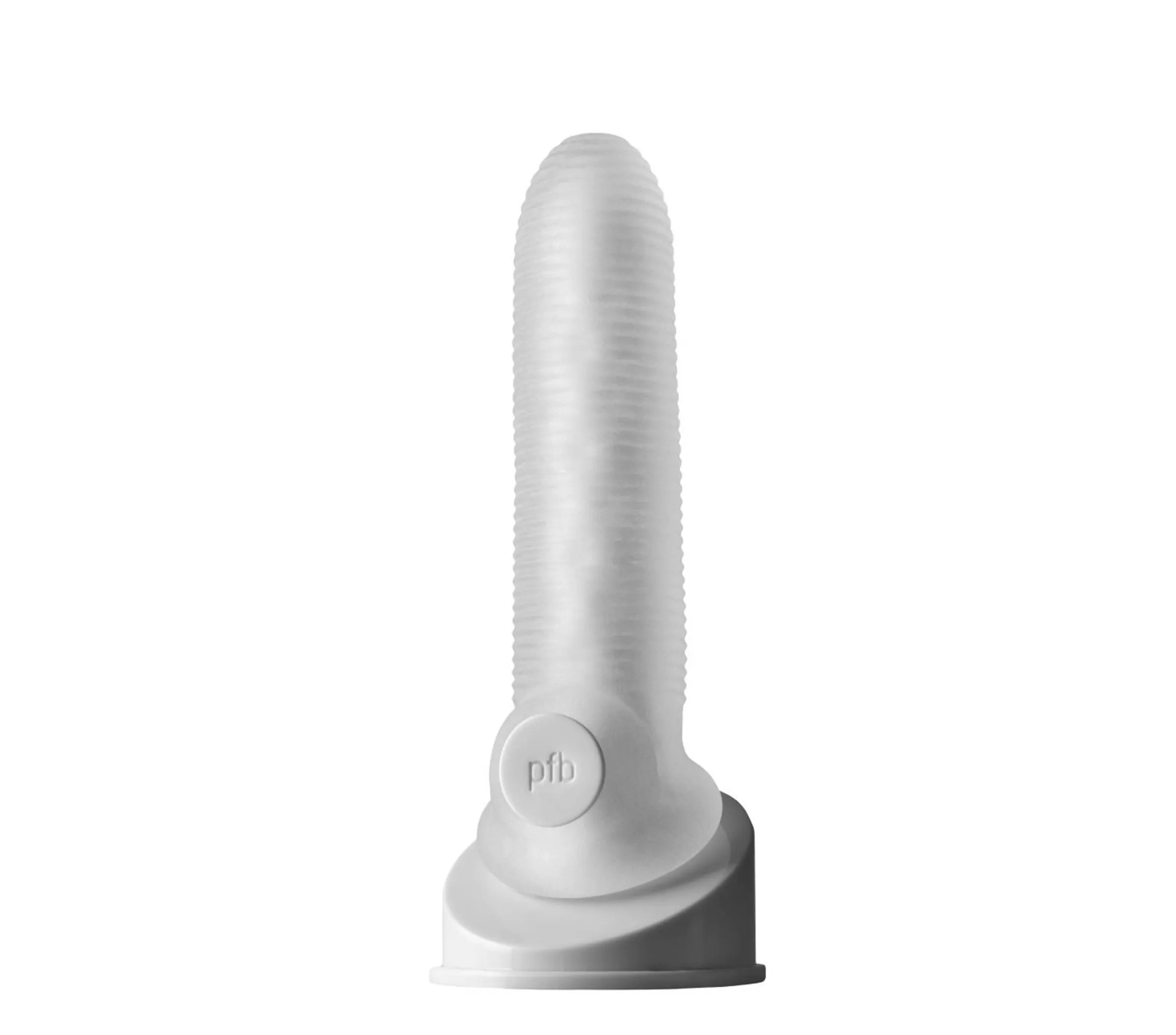 Fat Boy Micro Ribbed Sheath 6.5" Clear Perfect Fit