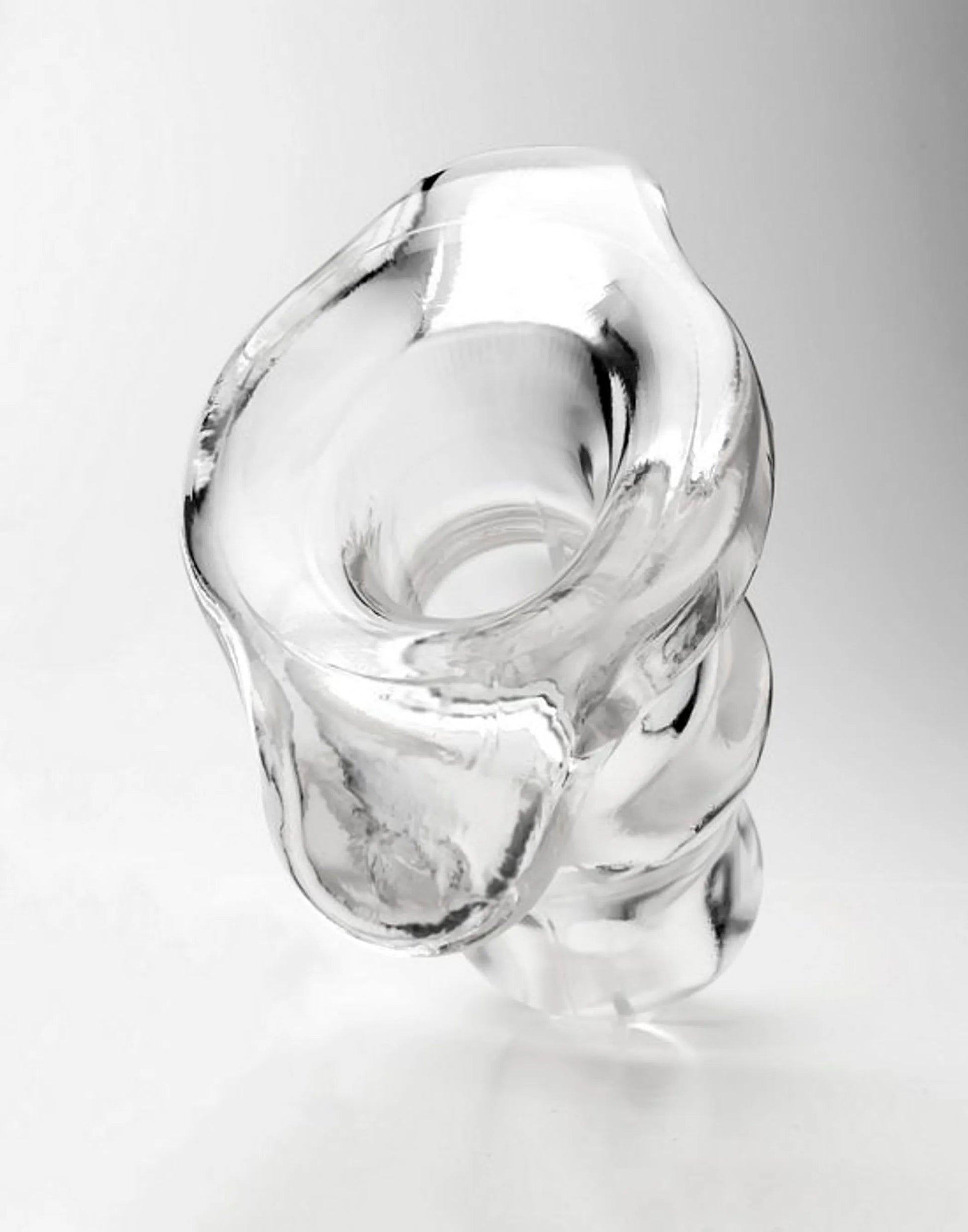 Double Tunnel Plug Ice Medium Clear Perfect Fit