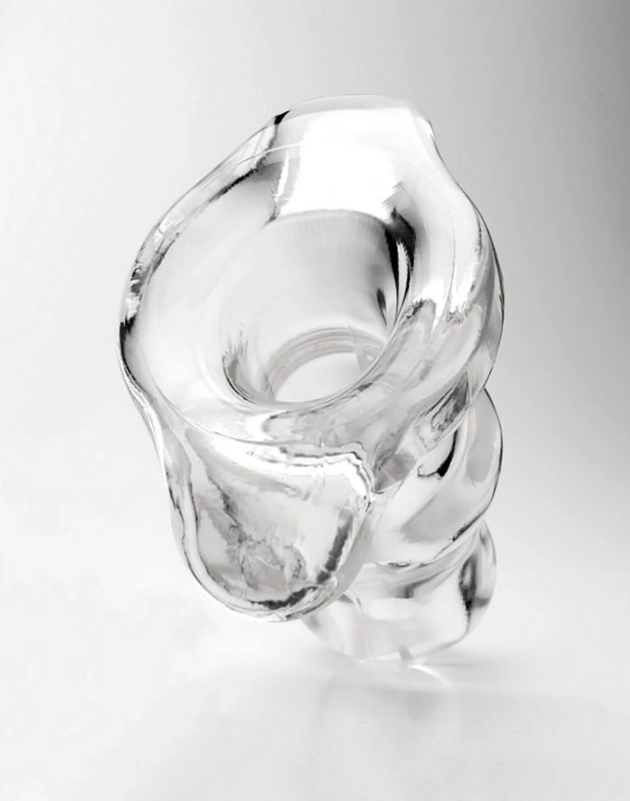 Double Tunnel Plug Ice Medium Clear Perfect Fit