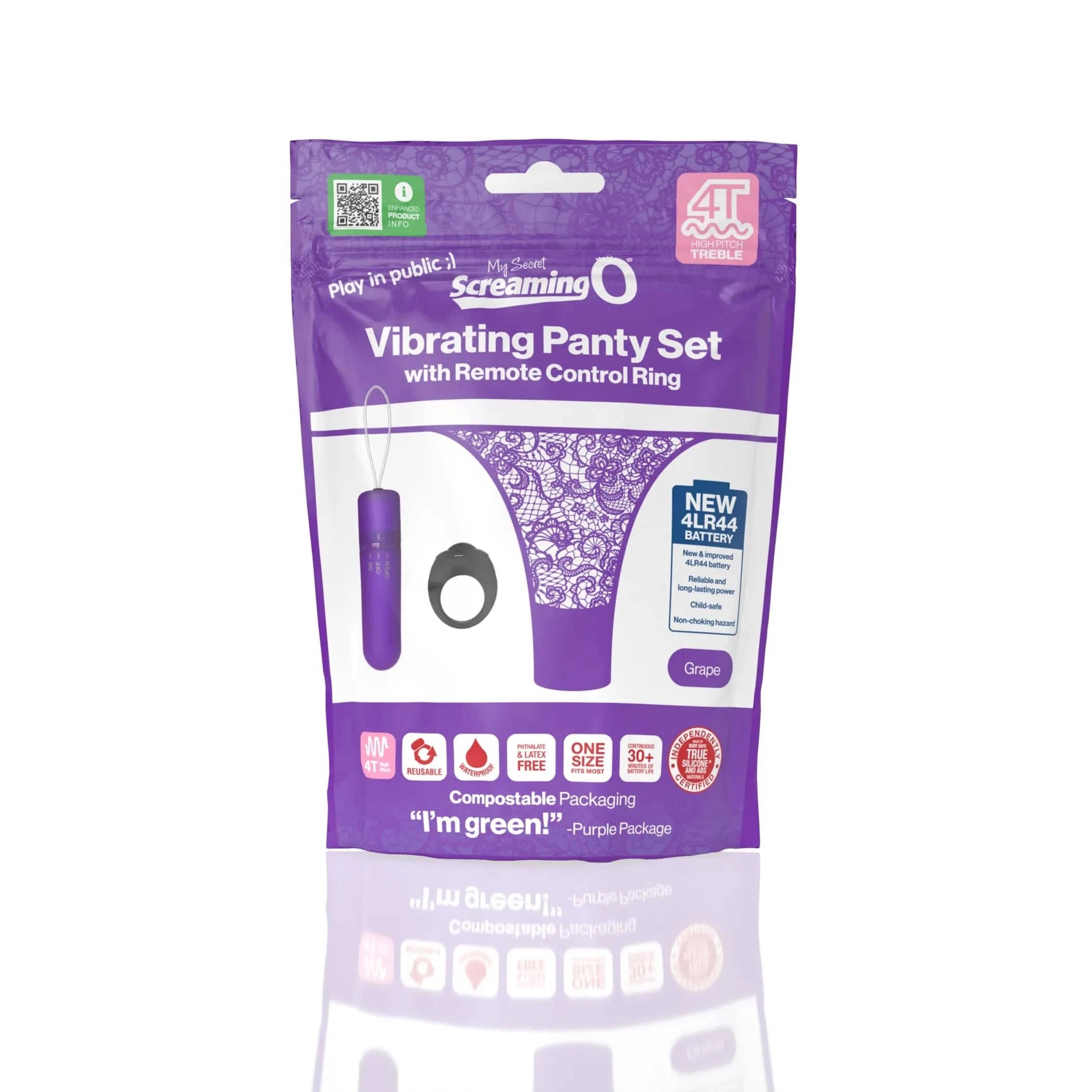 My Secret 4T Panty Vibe – Grape Screaming O