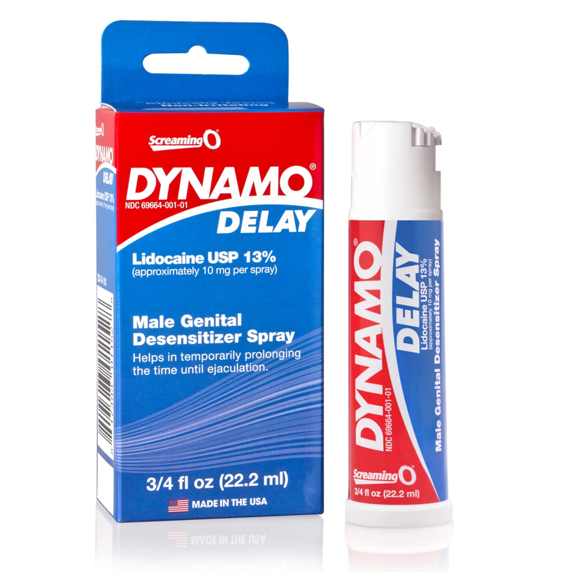 DYNAMO DELAY SPRAY 3/4 OZ. Screaming O
