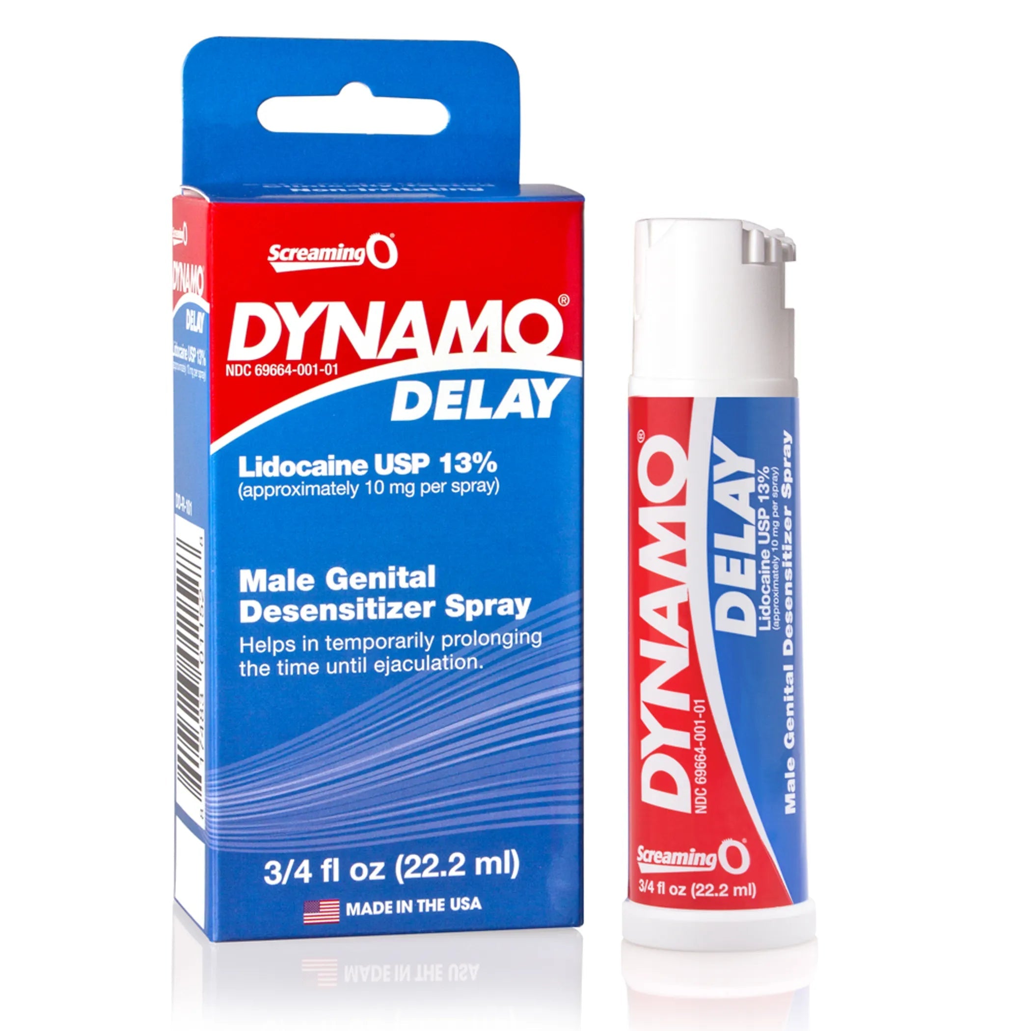 DYNAMO DELAY SPRAY 3/4 OZ. Screaming O