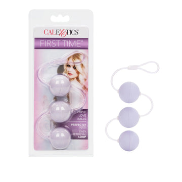 First Time Luv Balls Triple Lover – Purple California Exotic Novelties