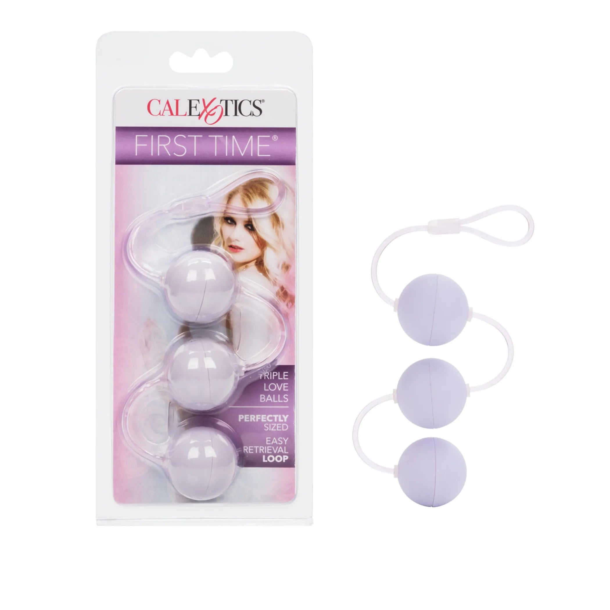 First Time Luv Balls Triple Lover – Purple California Exotic Novelties