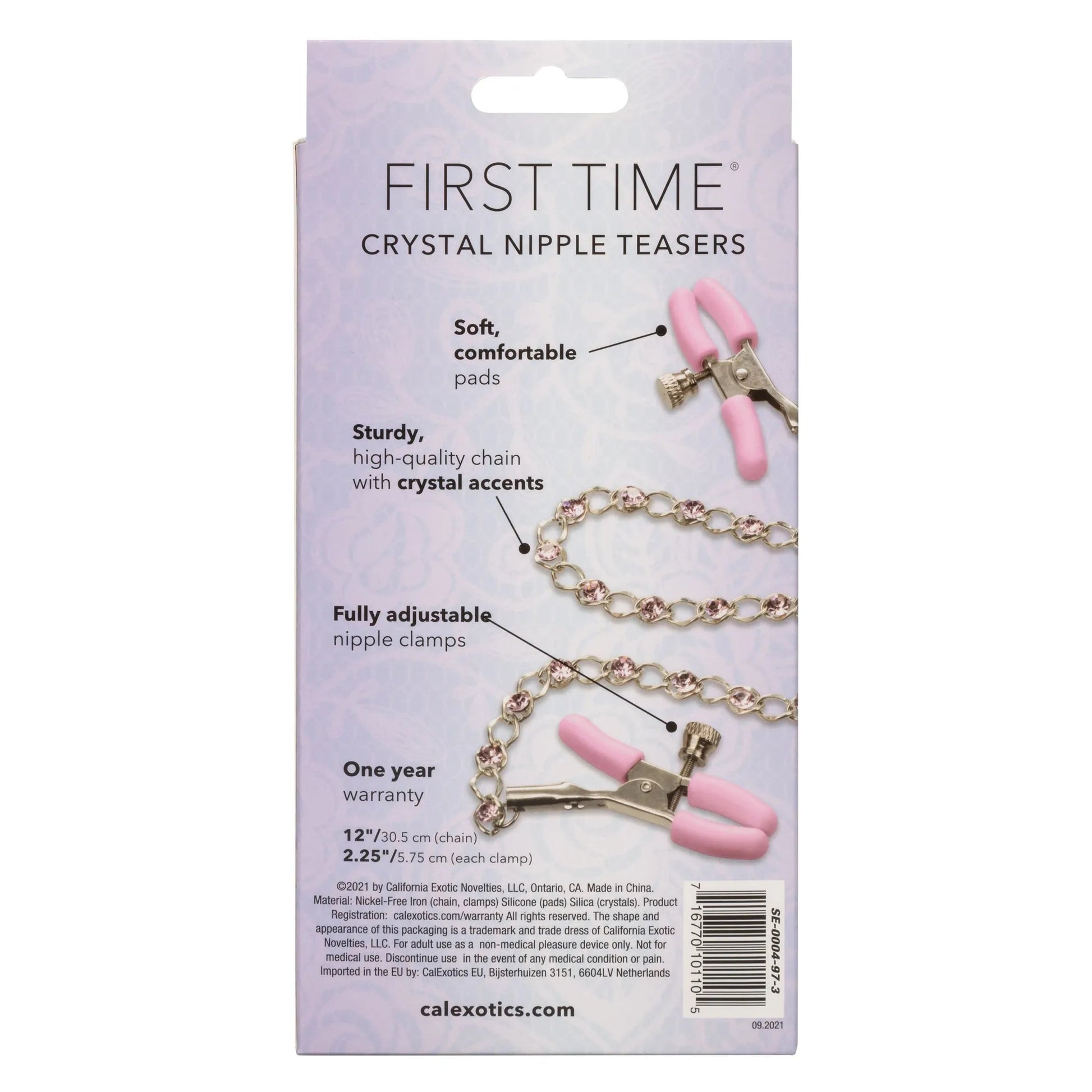 First Time Crystal Nipple Teasers California Exotic Novelties