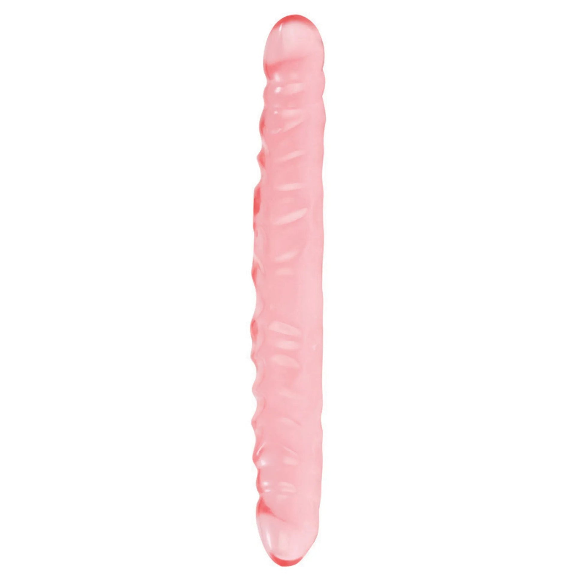 Translucence Veined Double Dong 12 Inches California Exotic Novelties