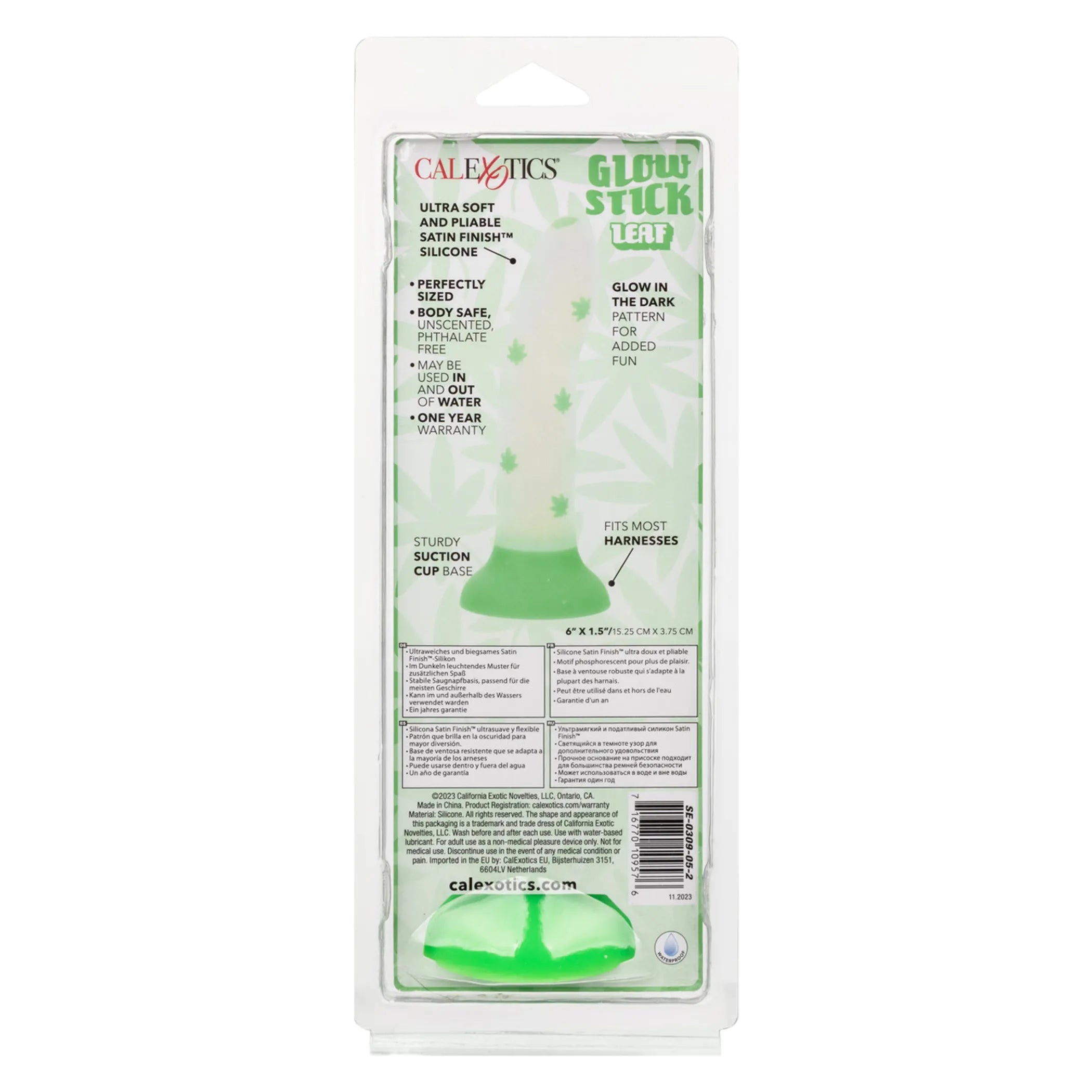 Glow Stick Leaf Dildo California Exotic Novelties