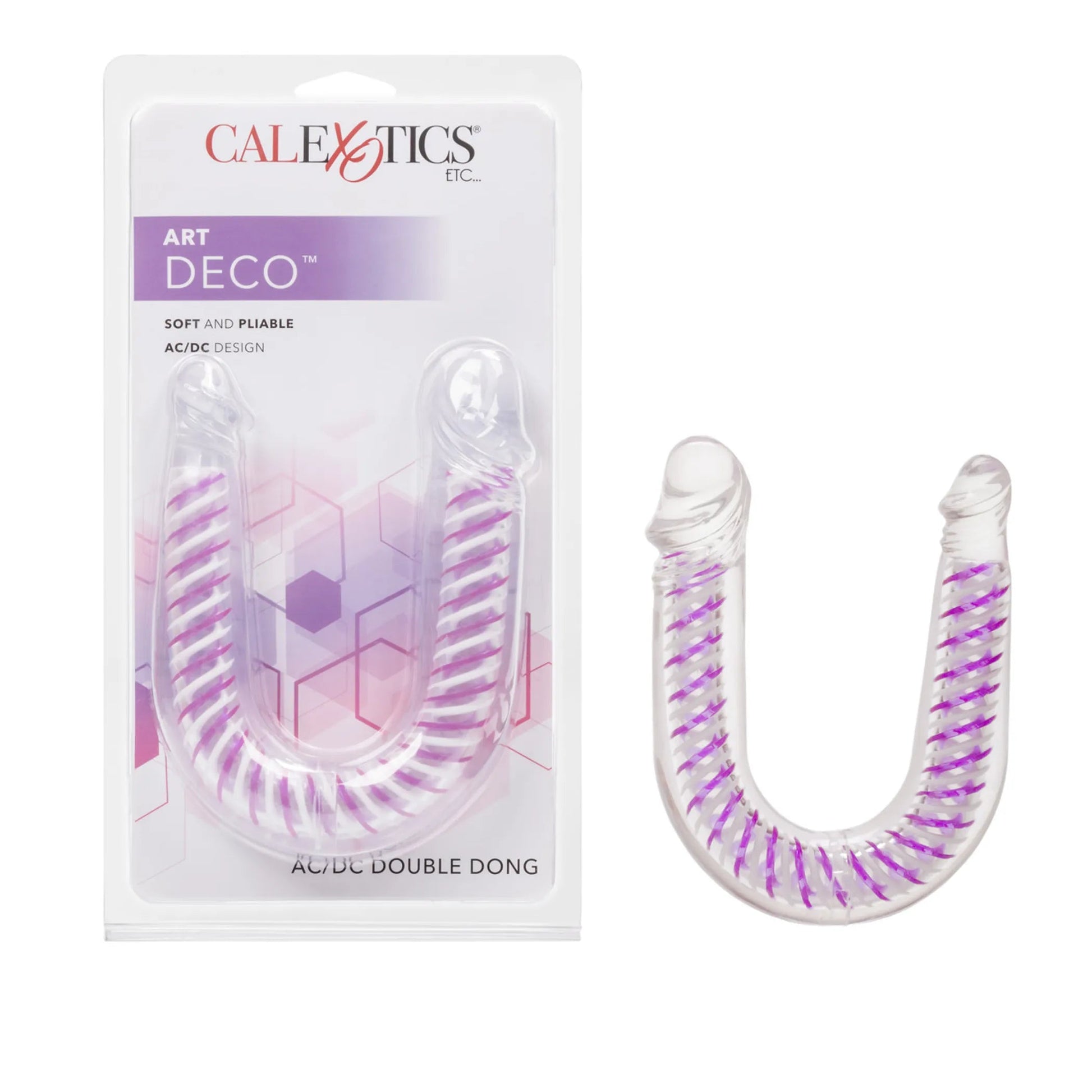 Art Deco AC/DC Double Dong California Exotic Novelties