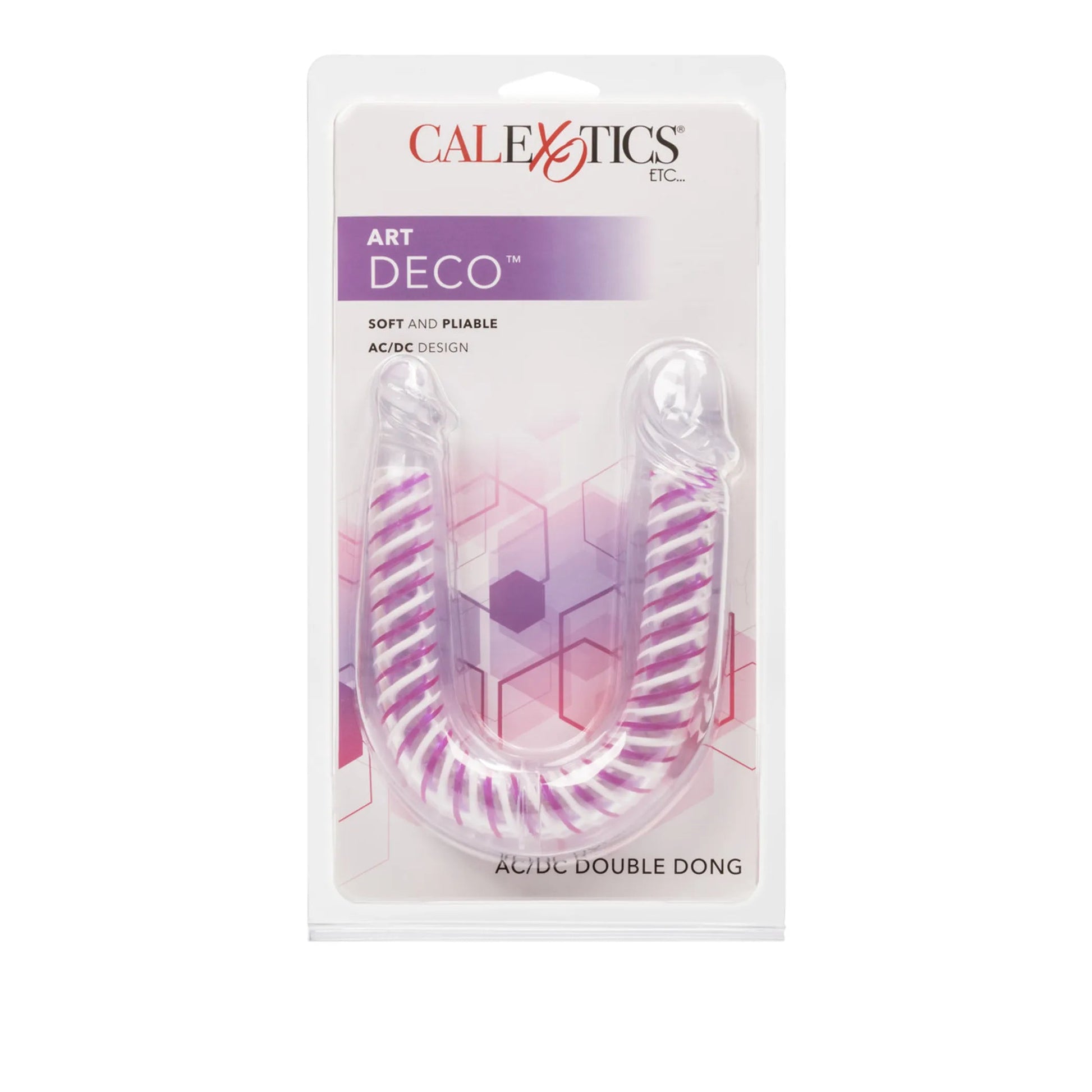 Art Deco AC/DC Double Dong California Exotic Novelties
