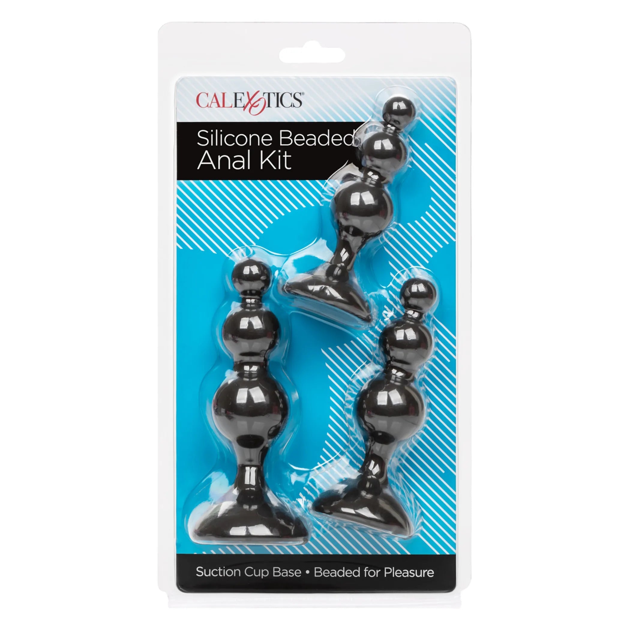 Silicone Beaded Anal Kit California Exotic Novelties