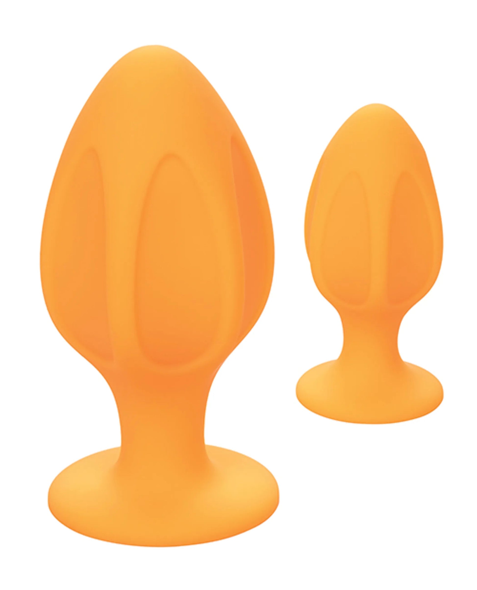 Cheeky Orange Anal Plugs 2-Pack California Exotic Novelties