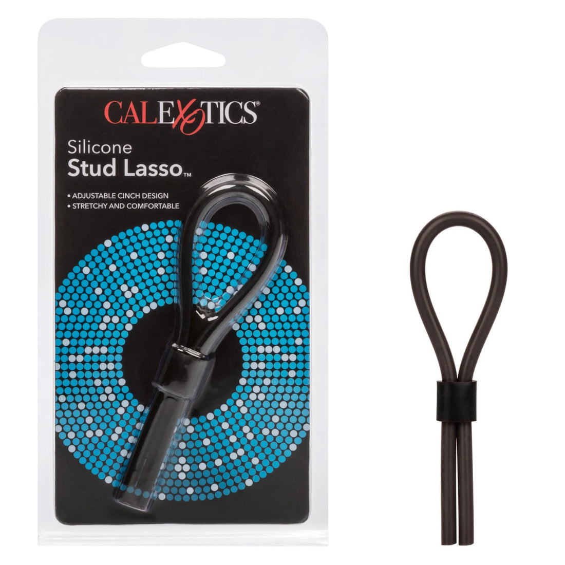 Silicone Stud Lasso Black California Exotic Novelties