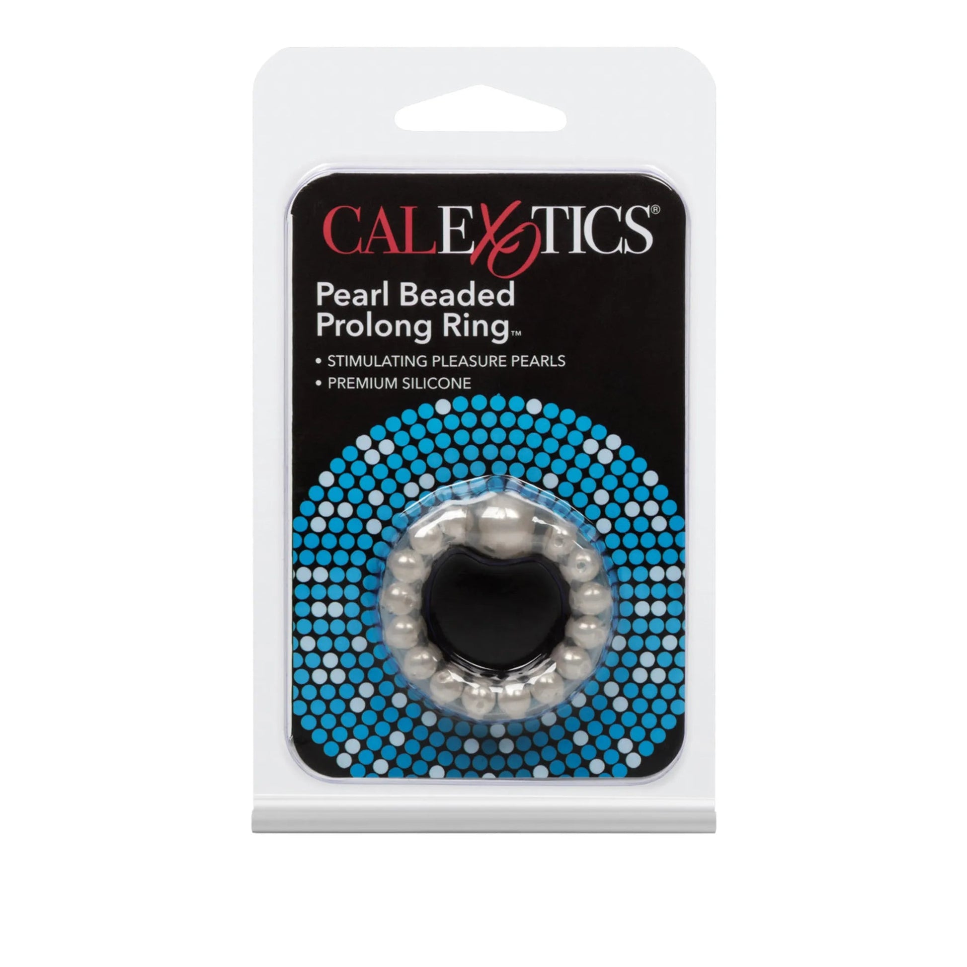 Pearl Bead Prolong Ring Smoke California Exotic Novelties
