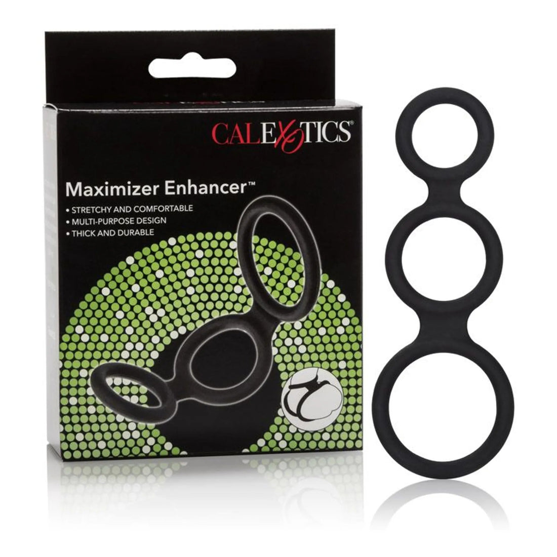 Mansizer Maximizer Enhancer Ring Black California Exotic Novelties