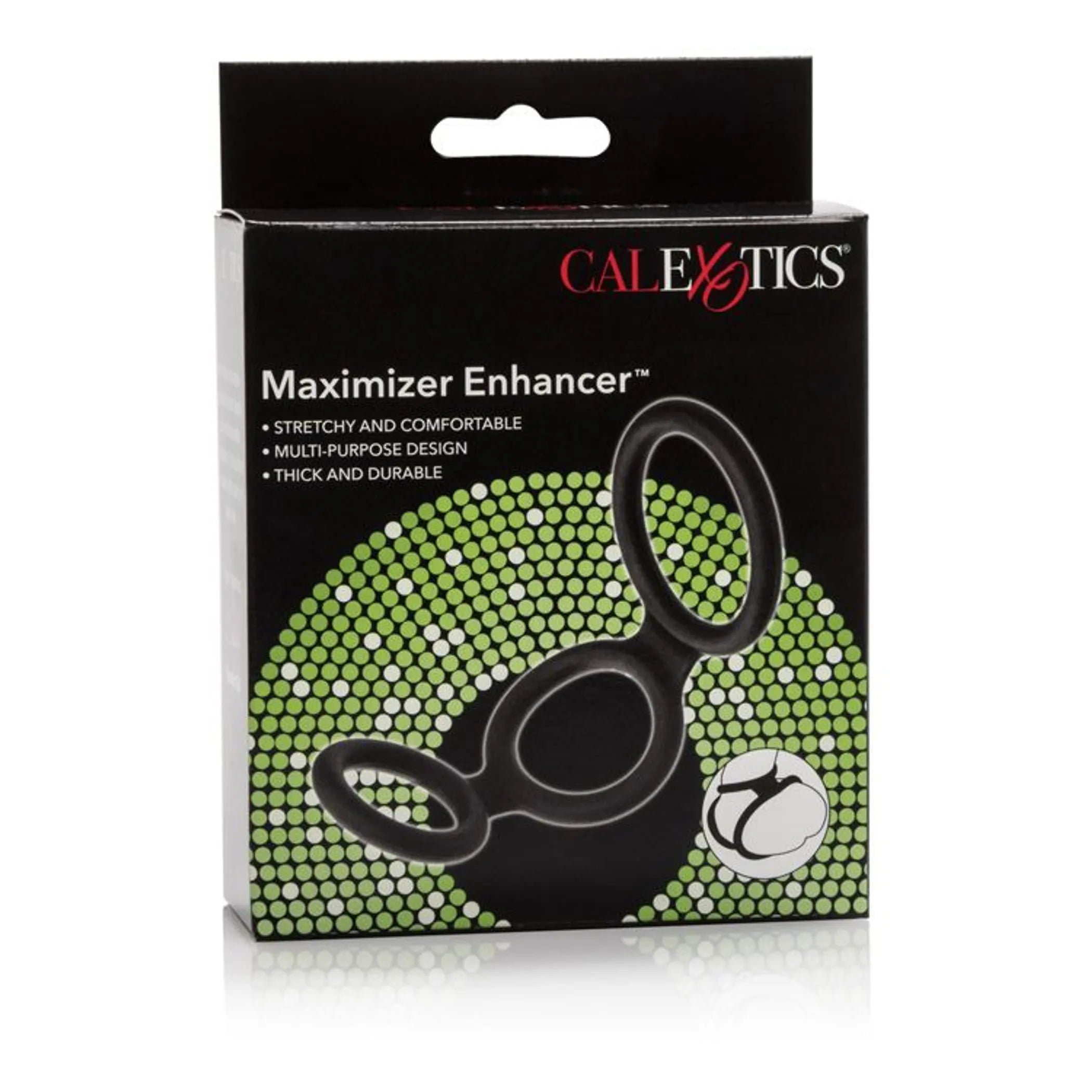 Mansizer Maximizer Enhancer Ring Black California Exotic Novelties