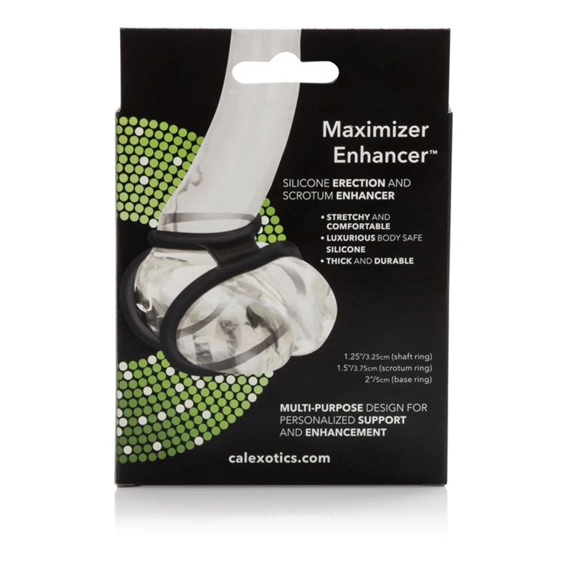 Mansizer Maximizer Enhancer Ring Black California Exotic Novelties