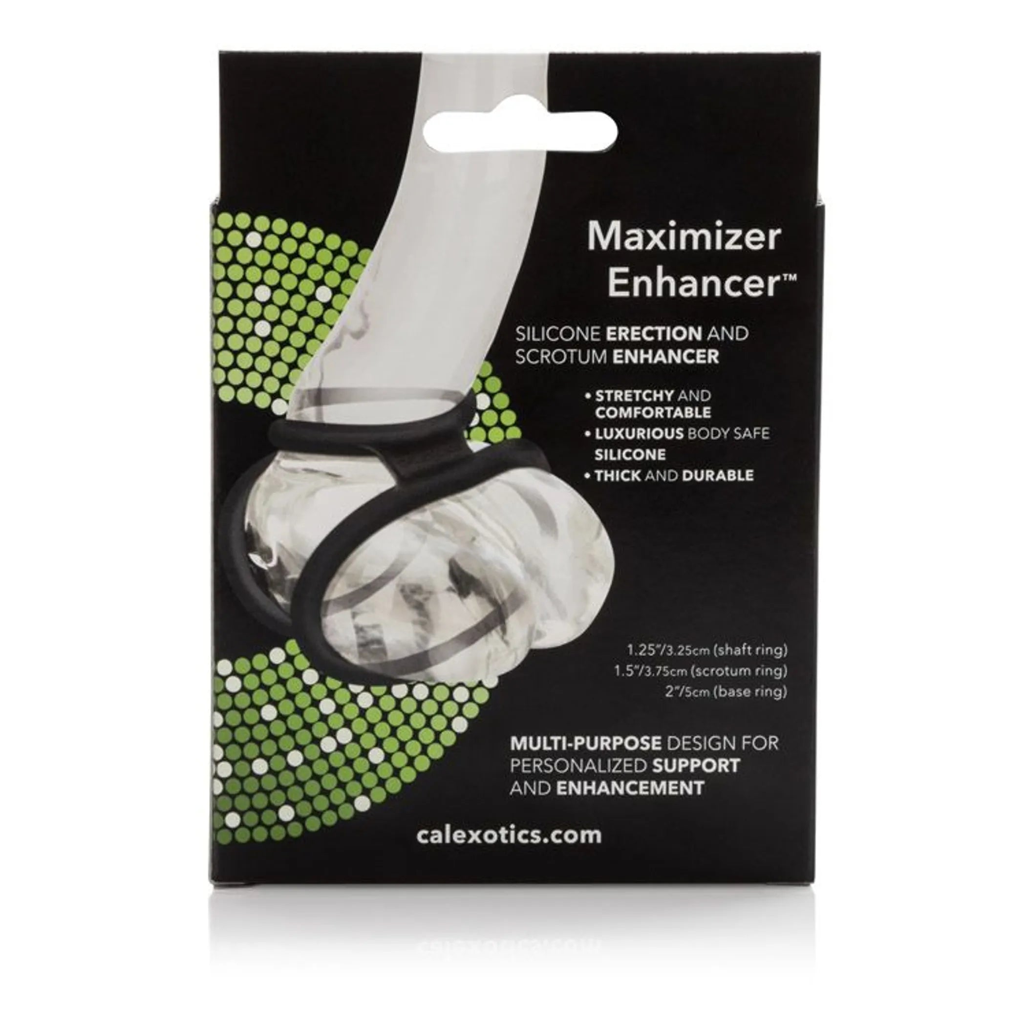 Mansizer Maximizer Enhancer Ring Black California Exotic Novelties