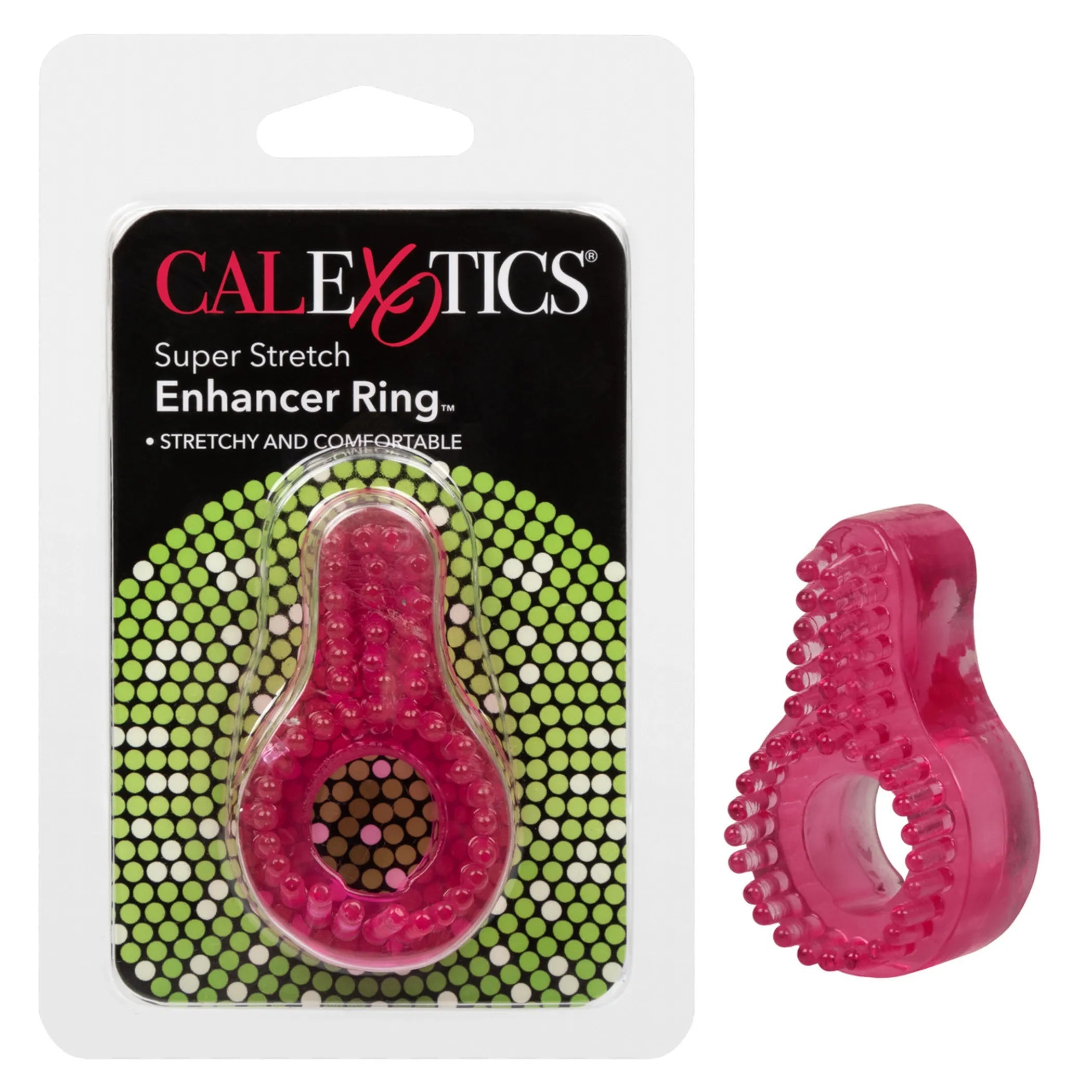Super Stretch Enhancer Ring Pink California Exotic Novelties
