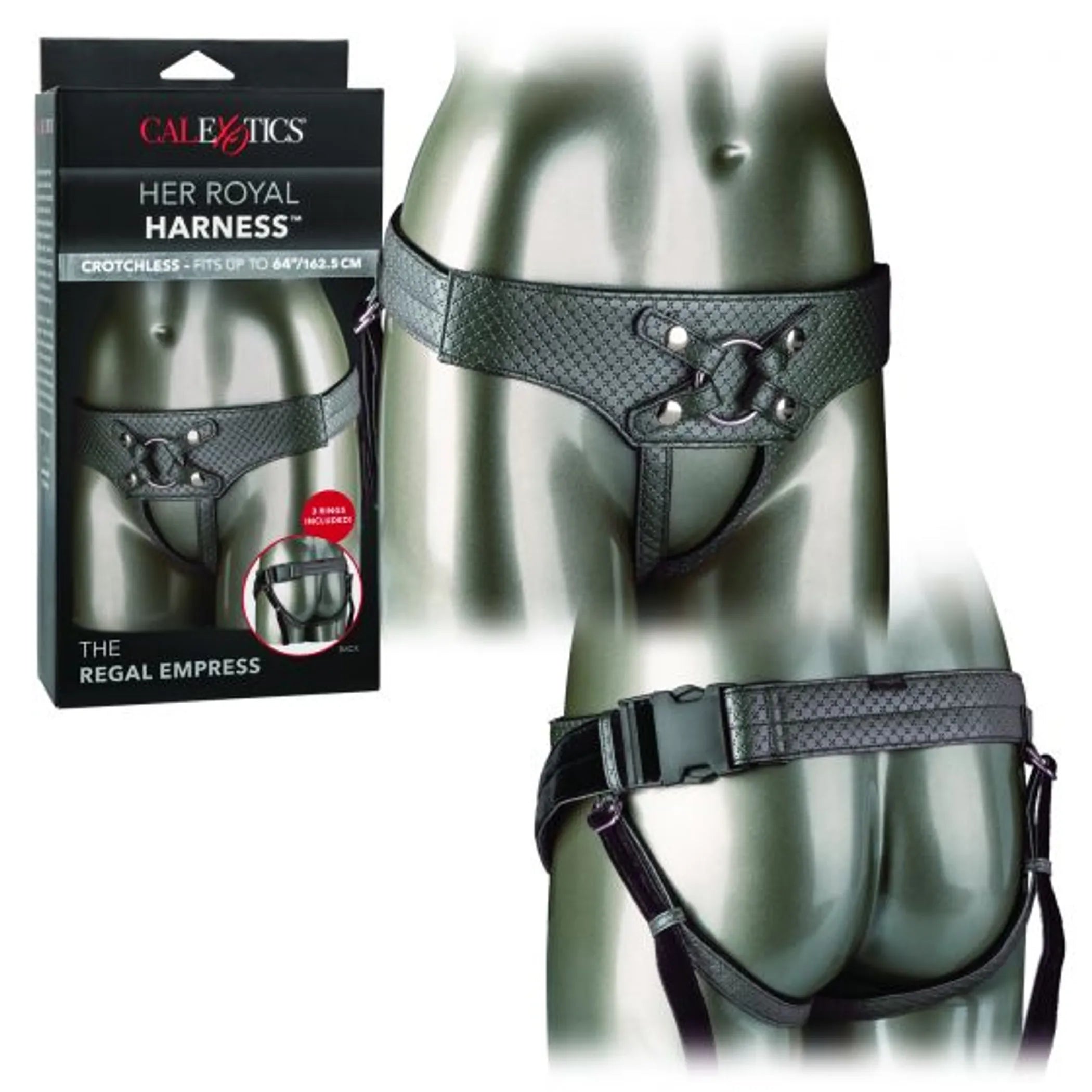 Her Royal Harness The Regal Empress Pewter California Exotic Novelties