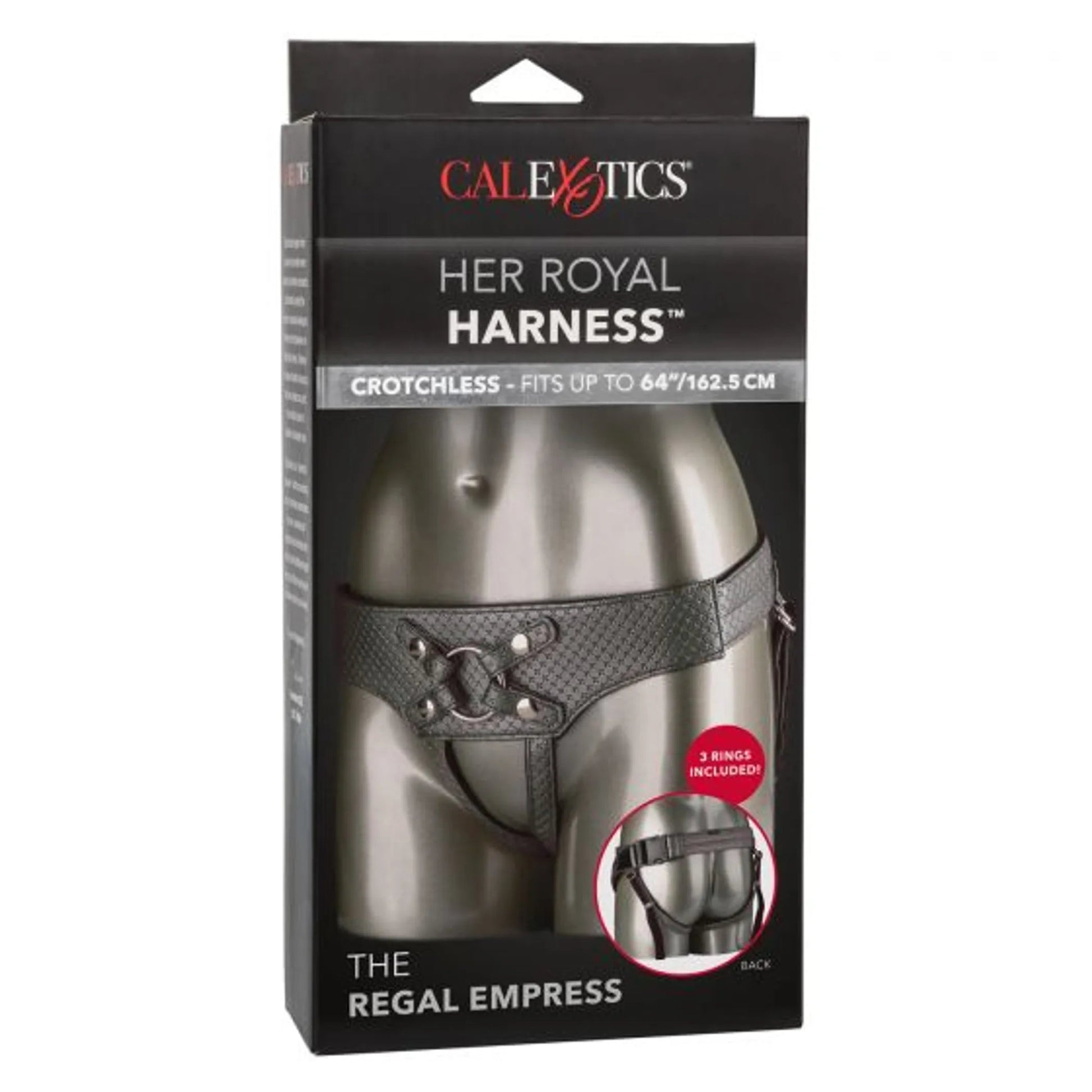 Her Royal Harness The Regal Empress Pewter California Exotic Novelties