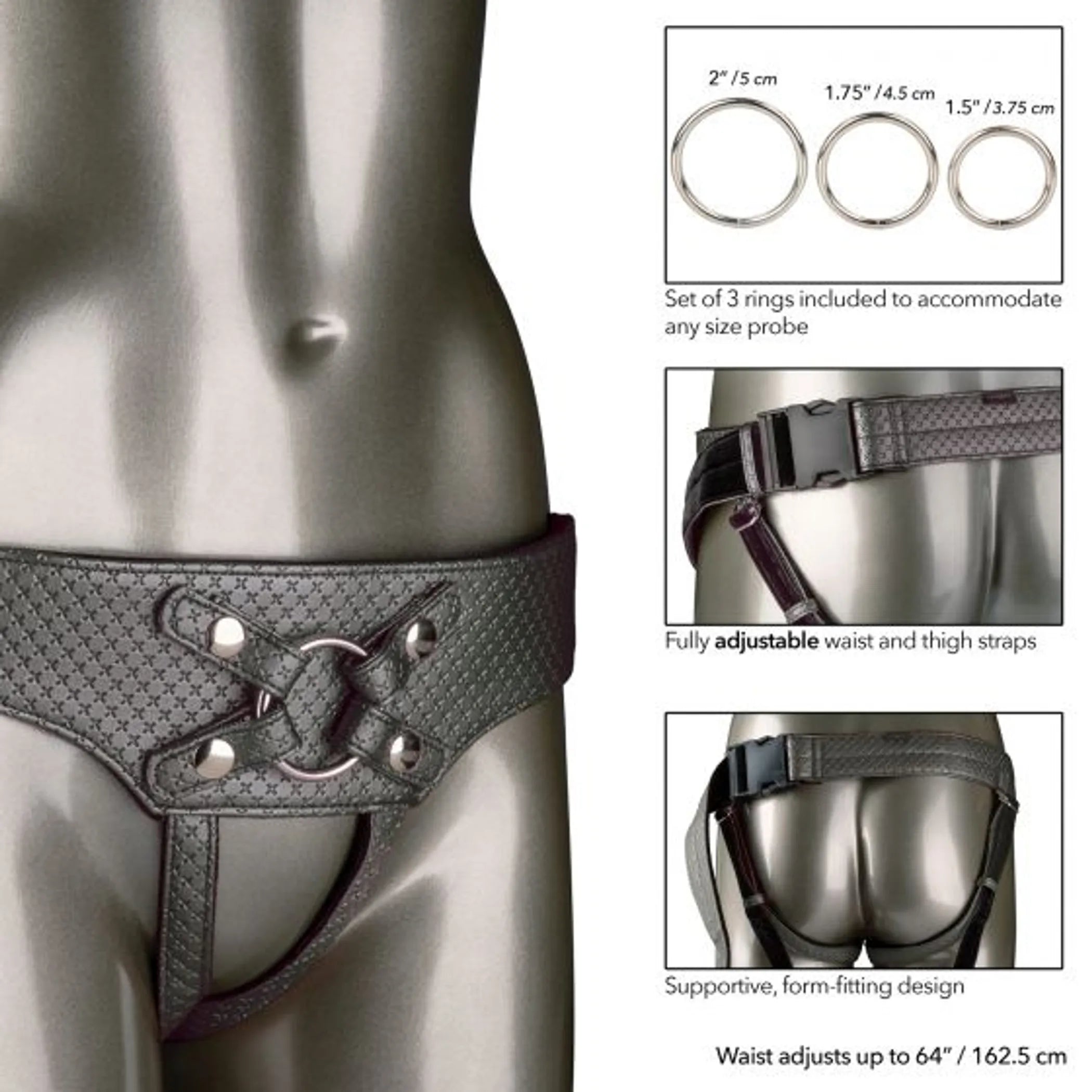 Her Royal Harness The Regal Empress Pewter California Exotic Novelties