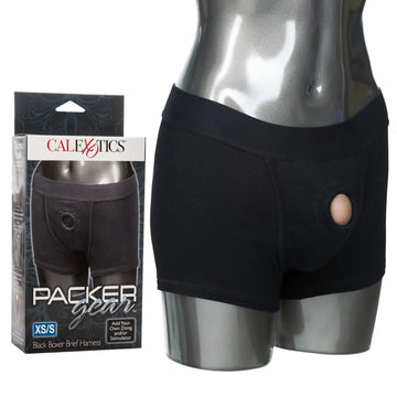 Packer Gear Black Boxer Harness XS/S California Exotic Novelties