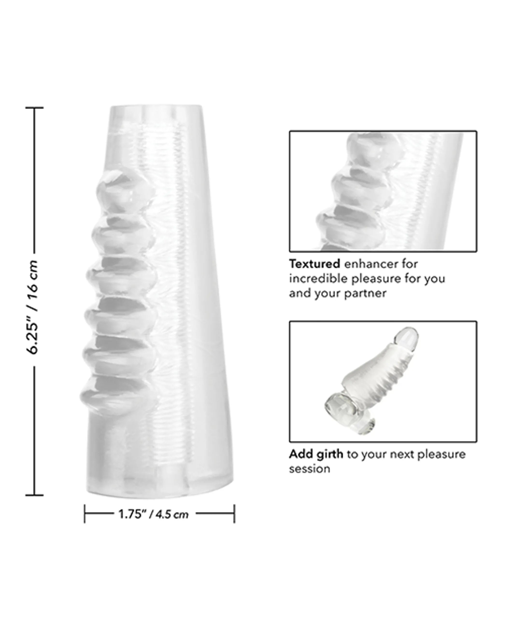Hot Rod Xtreme Enhancer Clear California Exotic Novelties