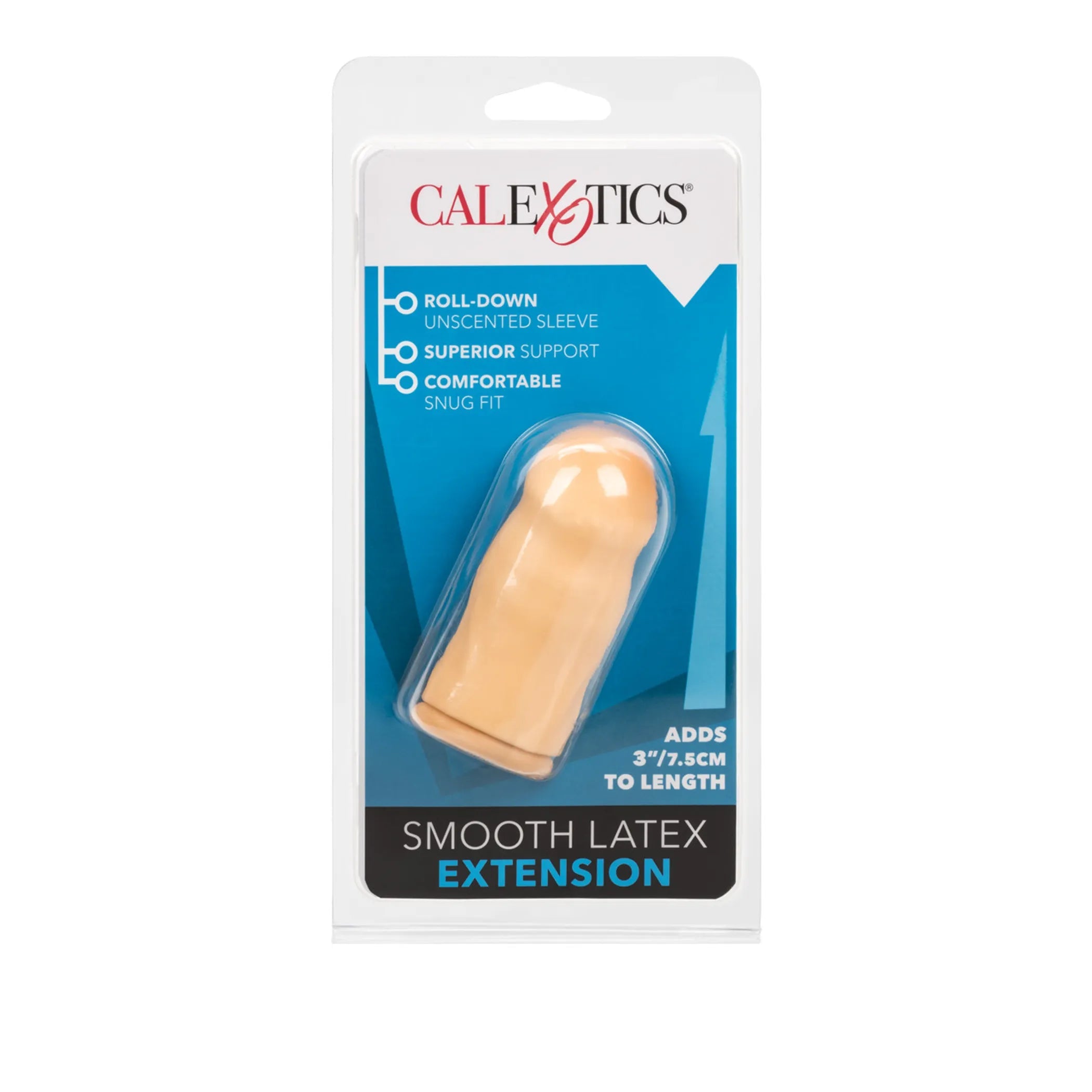 Extension Flesh 3in Ivory California Exotic Novelties