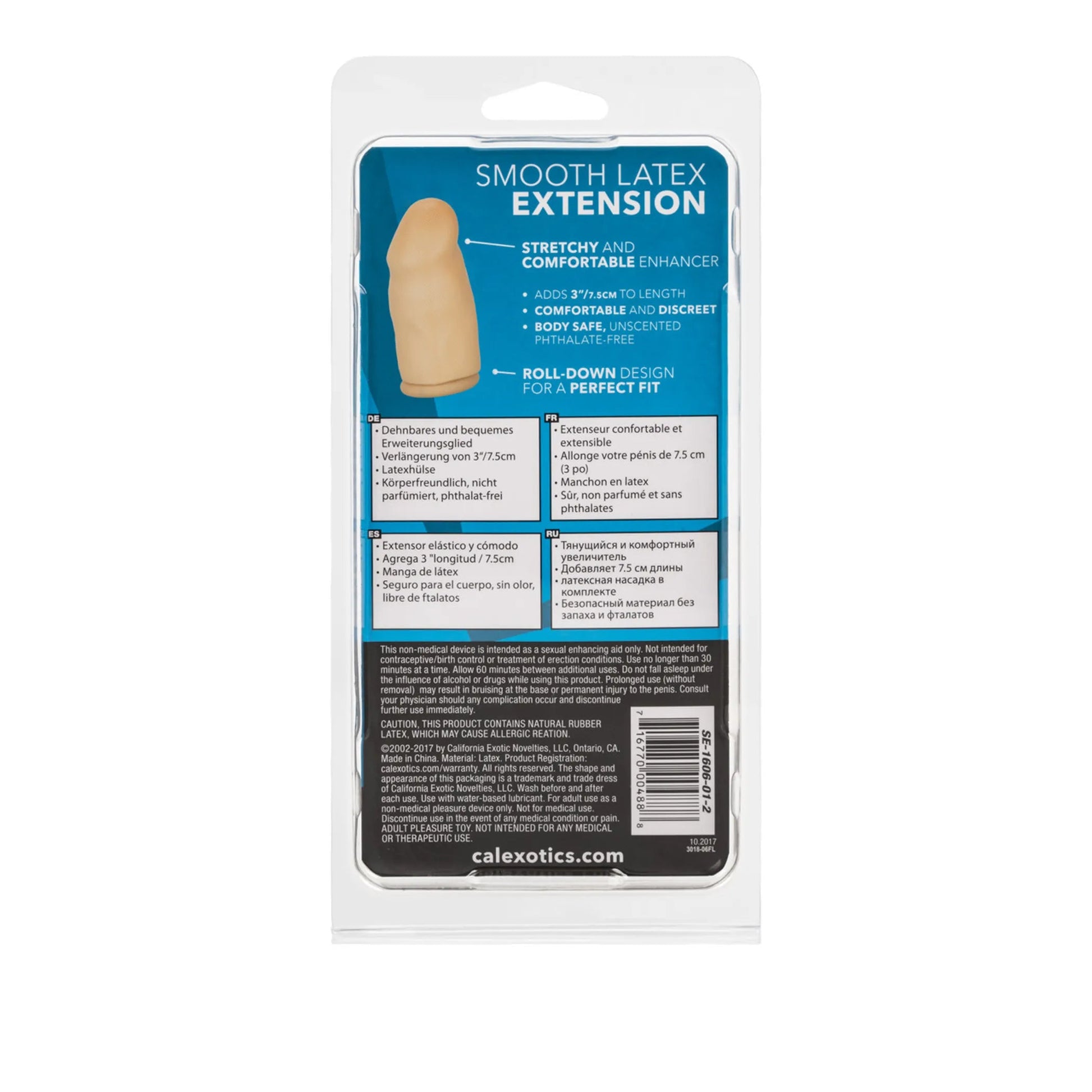 Extension Flesh 3in Ivory California Exotic Novelties