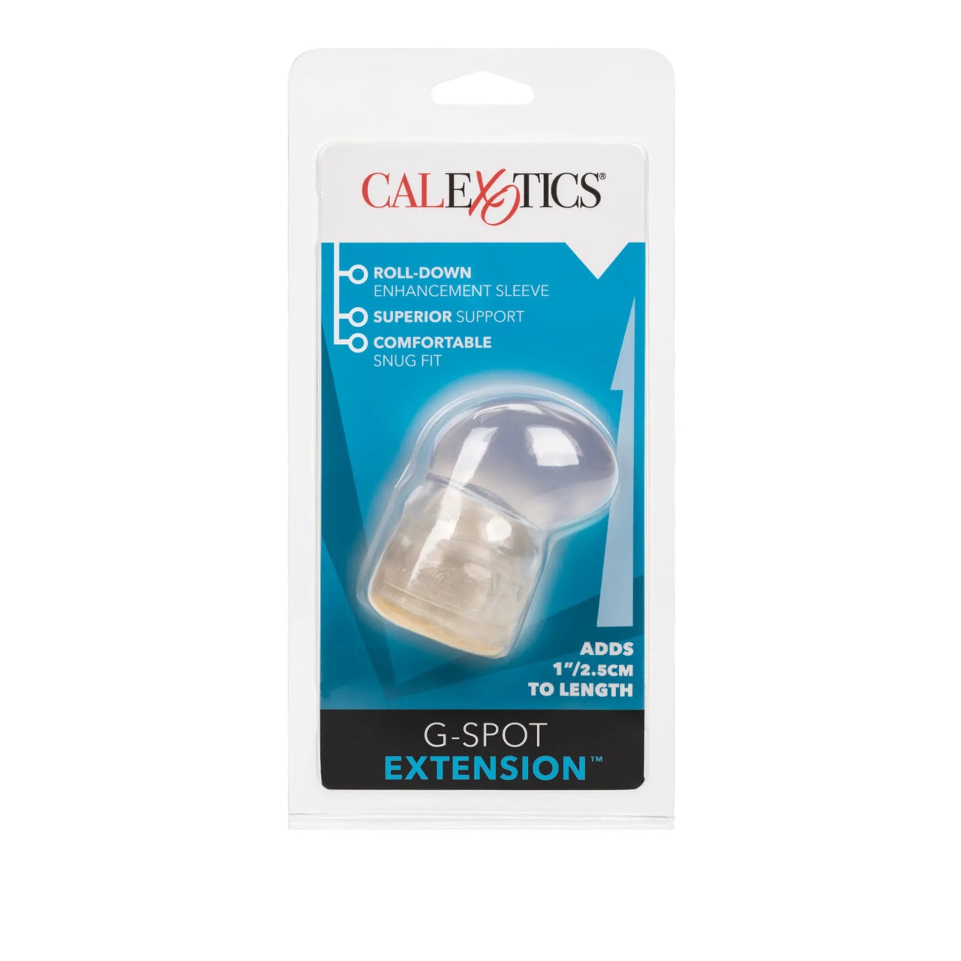 G SPOT EXTENSION CLEAR California Exotic Novelties