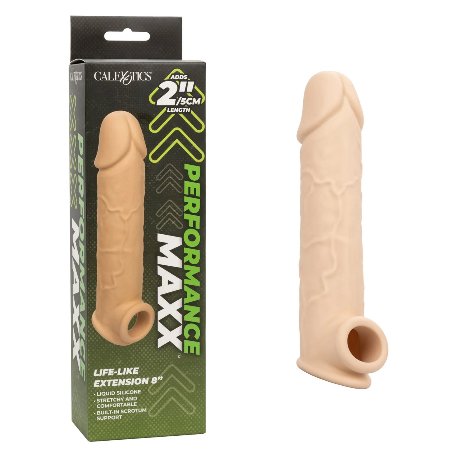 Performance Maxx Life-Like Extension 8" Ivory California Exotic Novelties