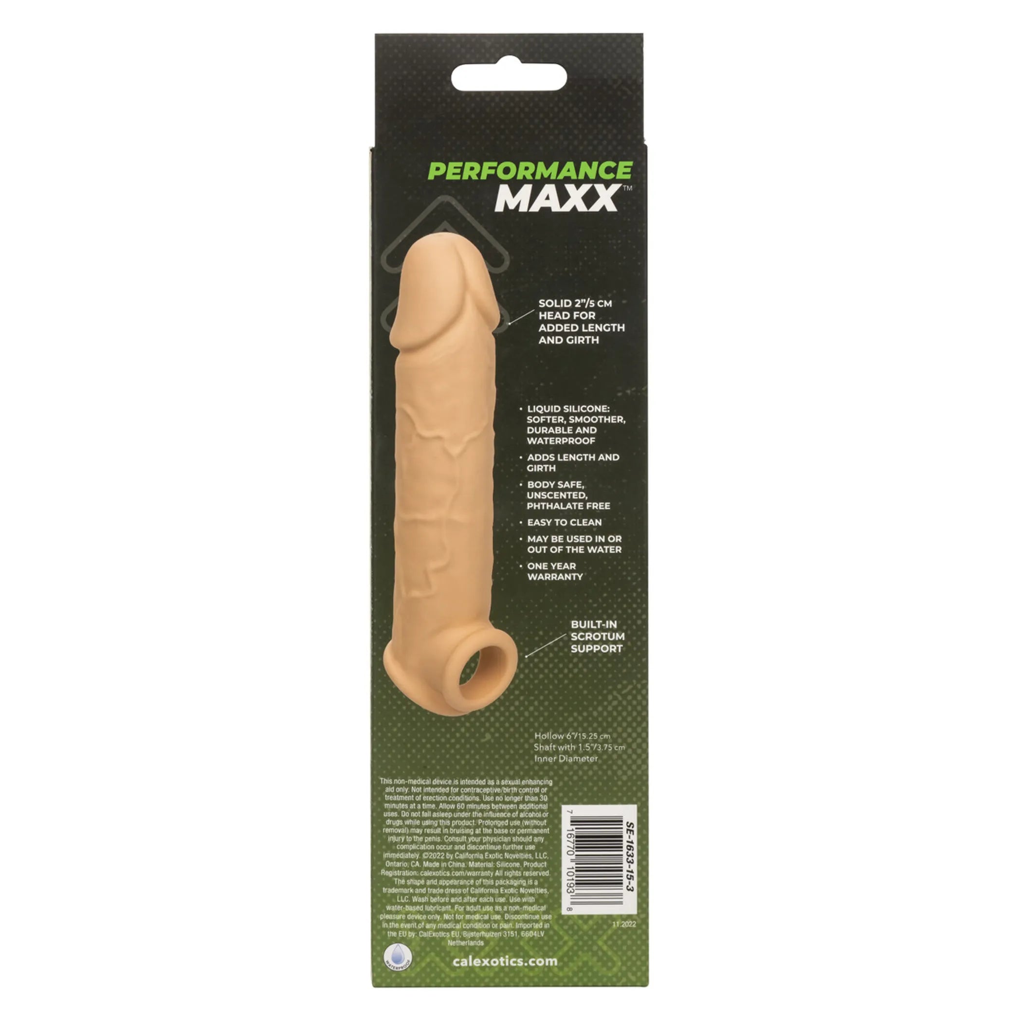 Performance Maxx Life-Like Extension 8" Ivory California Exotic Novelties