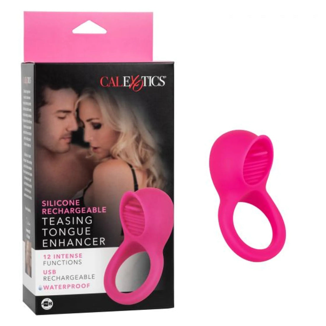 Silicone Rechargeable Teasing Tongue Enhancer California Exotic Novelties