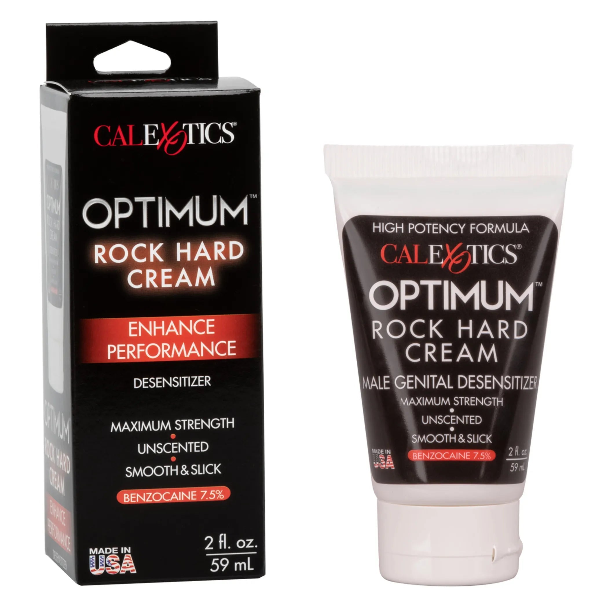 OPTIMUM ROCK HARD CREAM 2 OZ (PACKAGED) California Exotic Novelties