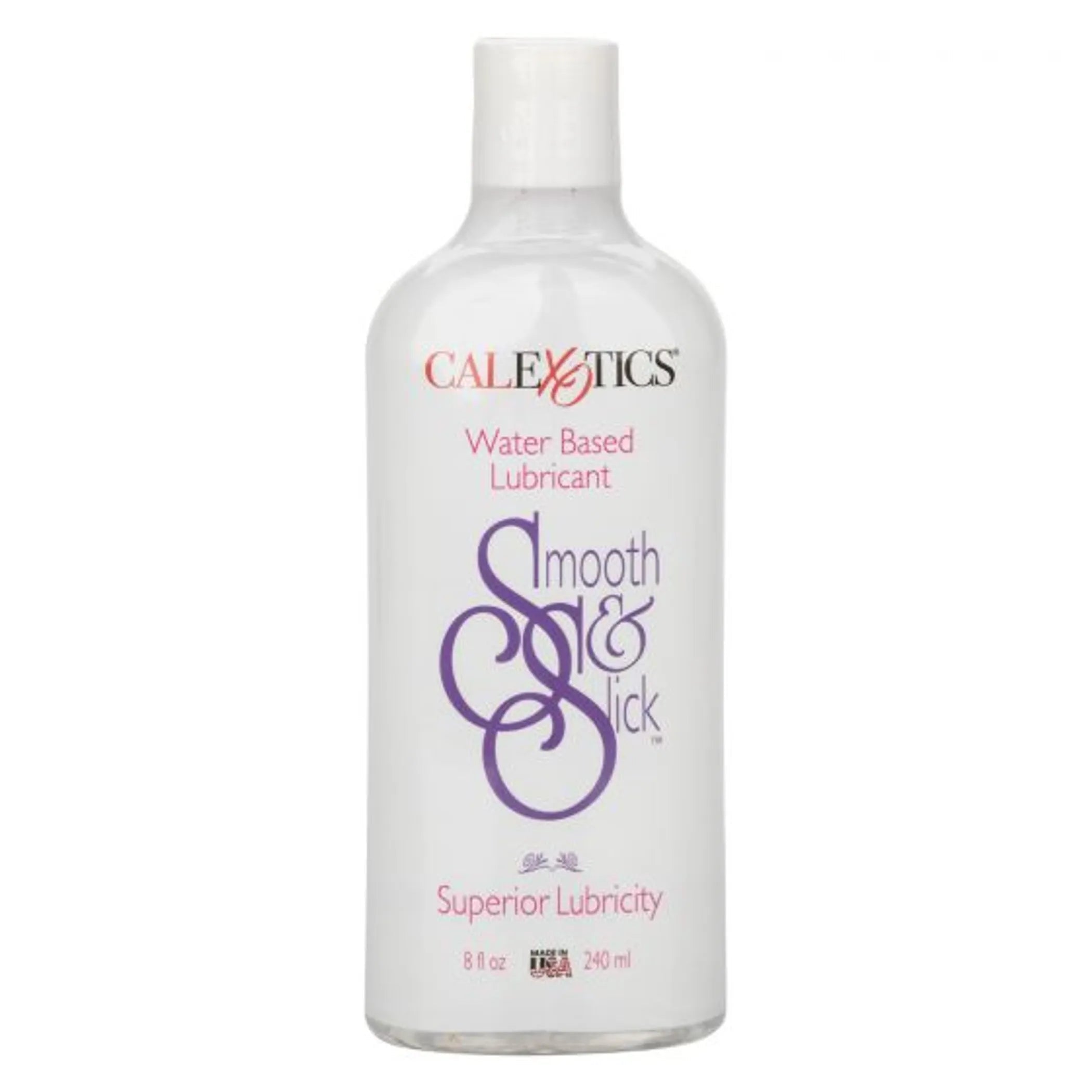 Smooth & Slick Water-Based Lubricant 8 oz California Exotic Novelties