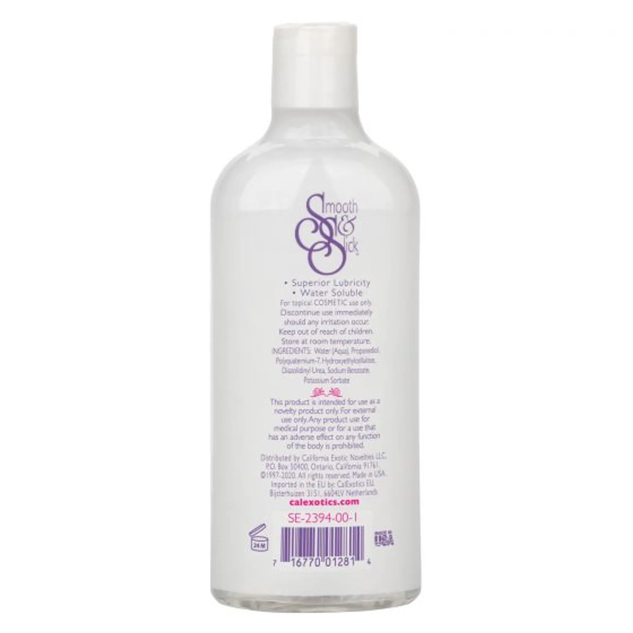 Smooth & Slick Water-Based Lubricant 8 oz California Exotic Novelties