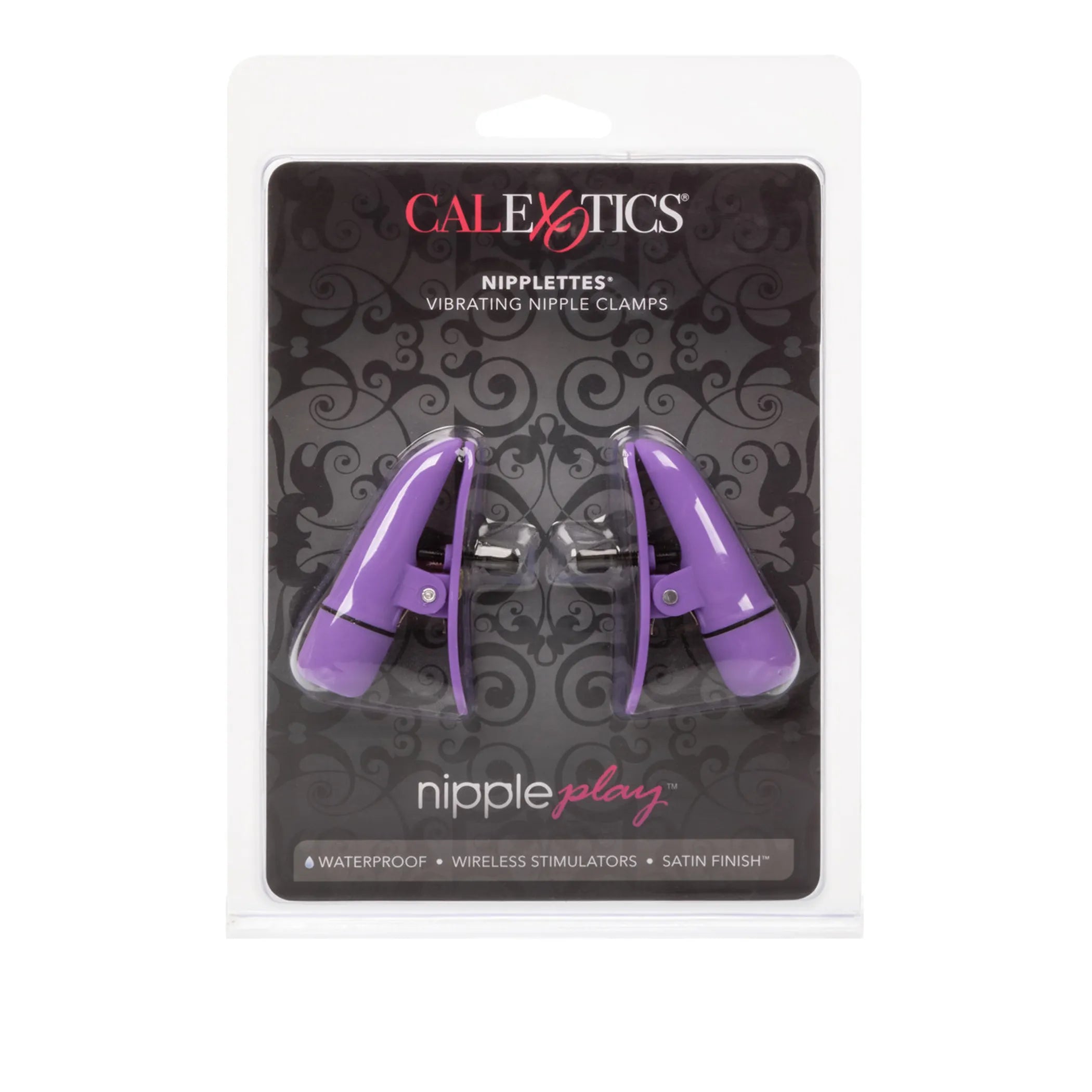 Nipplettes Purple Vibrating Clamps California Exotic Novelties