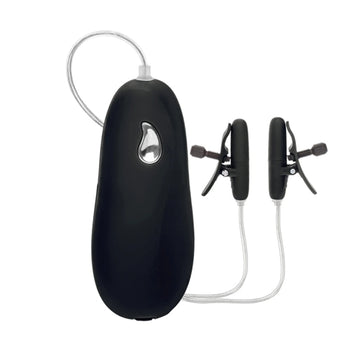 Nipple Play Vibrating Heated Teasers Black California Exotic Novelties