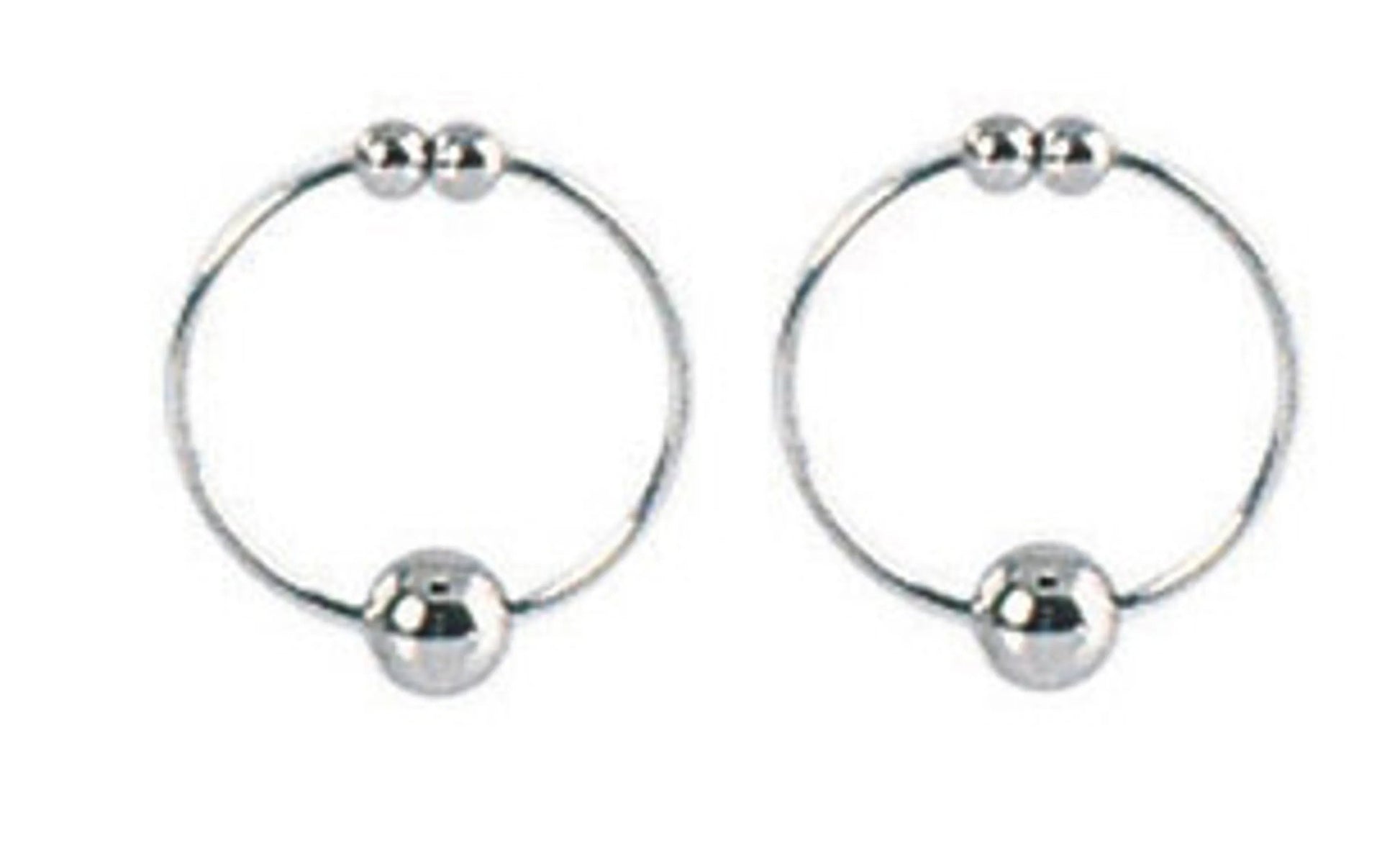 Silver Nipple Ring for Play California Exotic Novelties