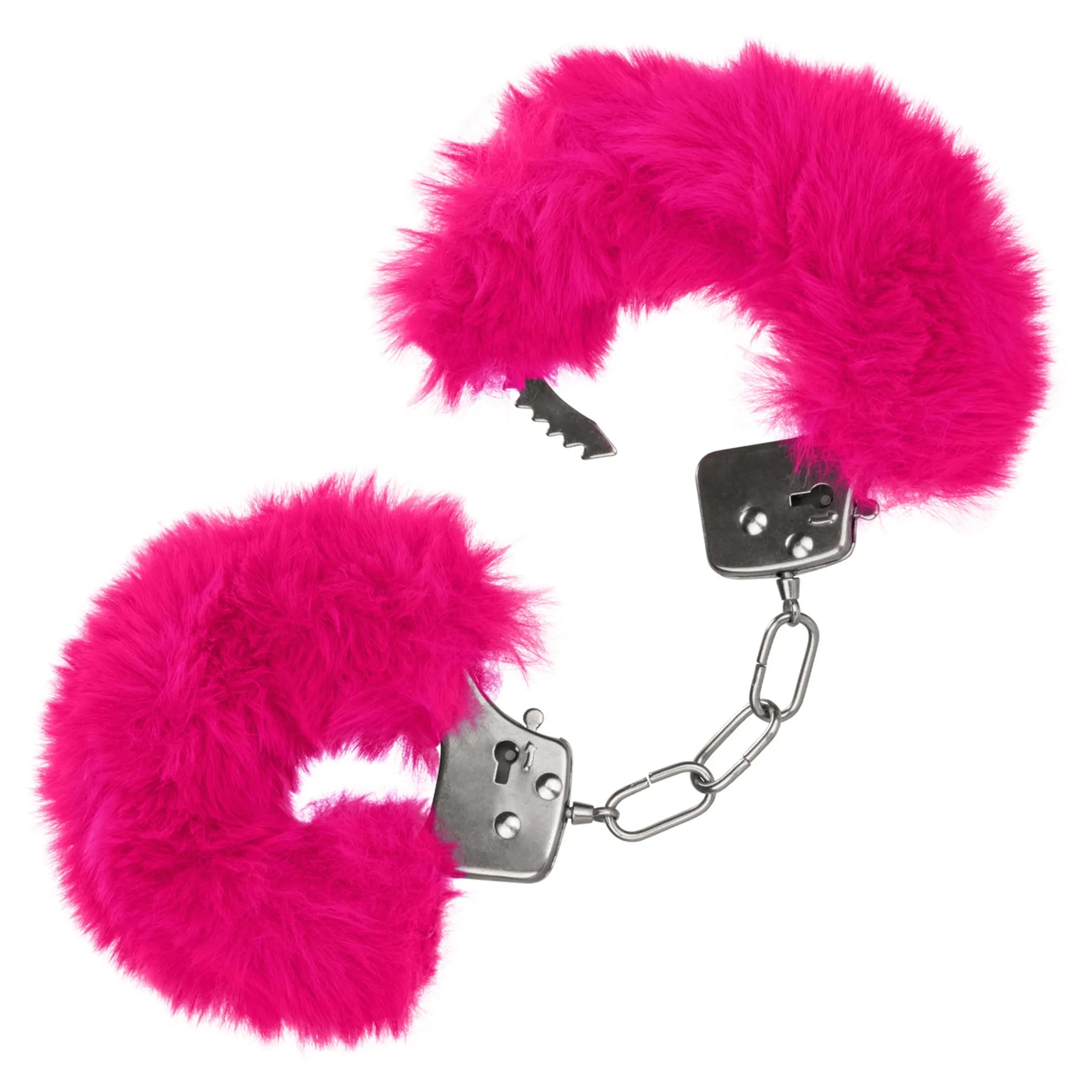 Ultra Fluffy Furry Cuffs Pink California Exotic Novelties