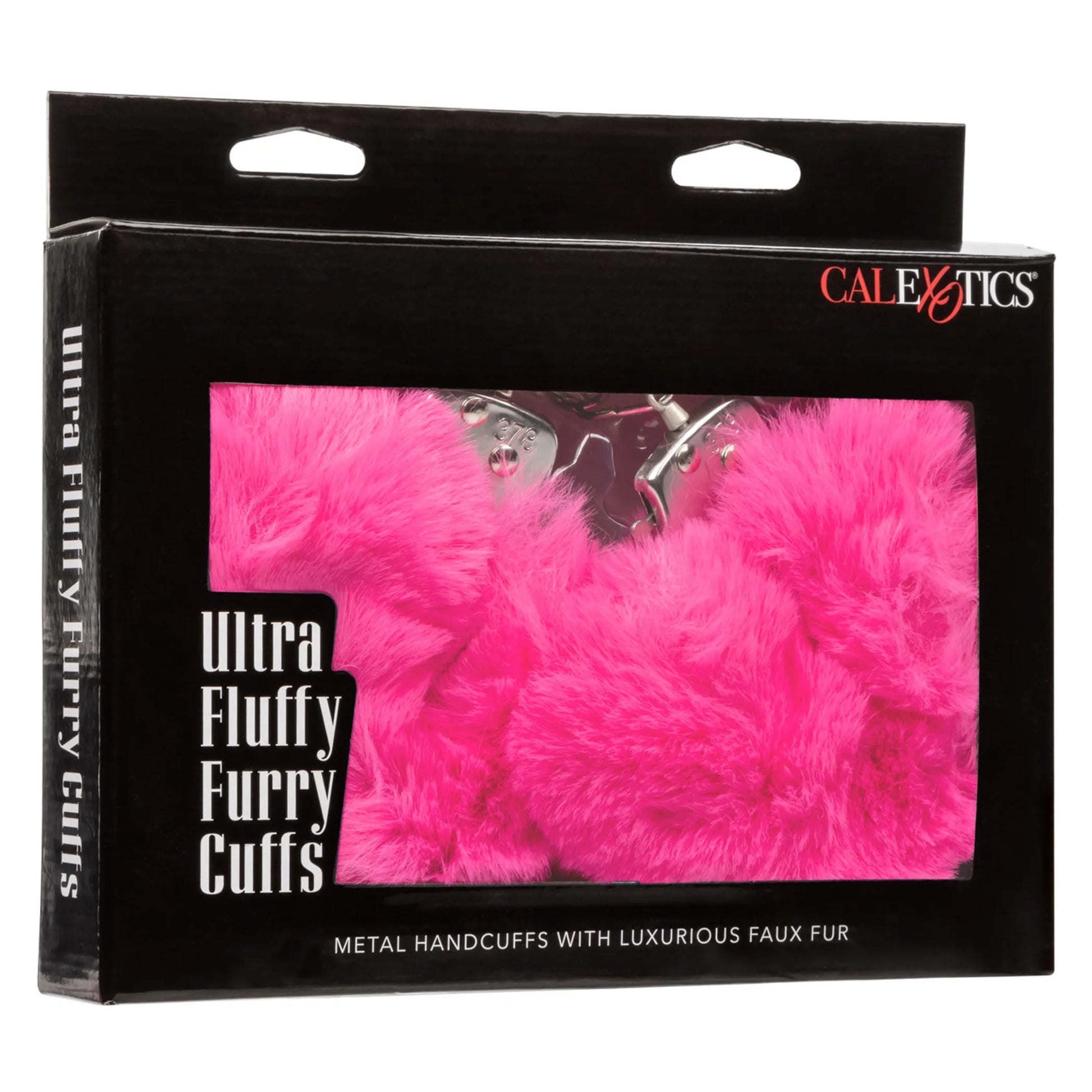 Ultra Fluffy Furry Cuffs Pink California Exotic Novelties