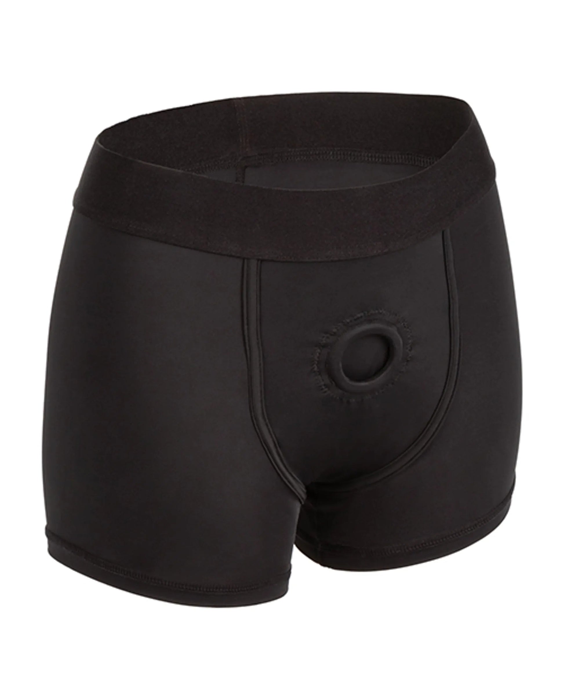 Boundless Boxer Brief Harness Black L/XL California Exotic Novelties