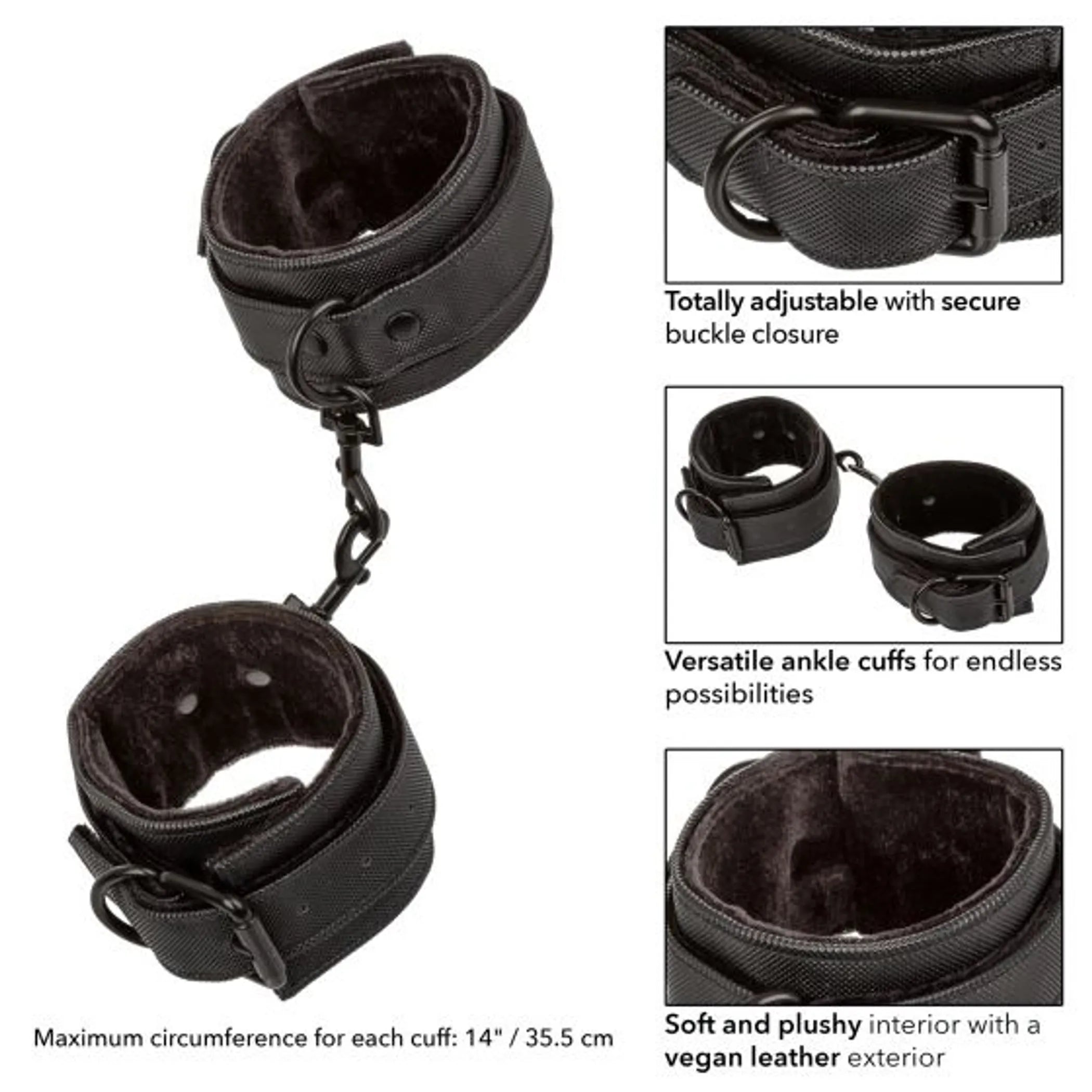 Boundless Ankle Cuffs California Exotic Novelties