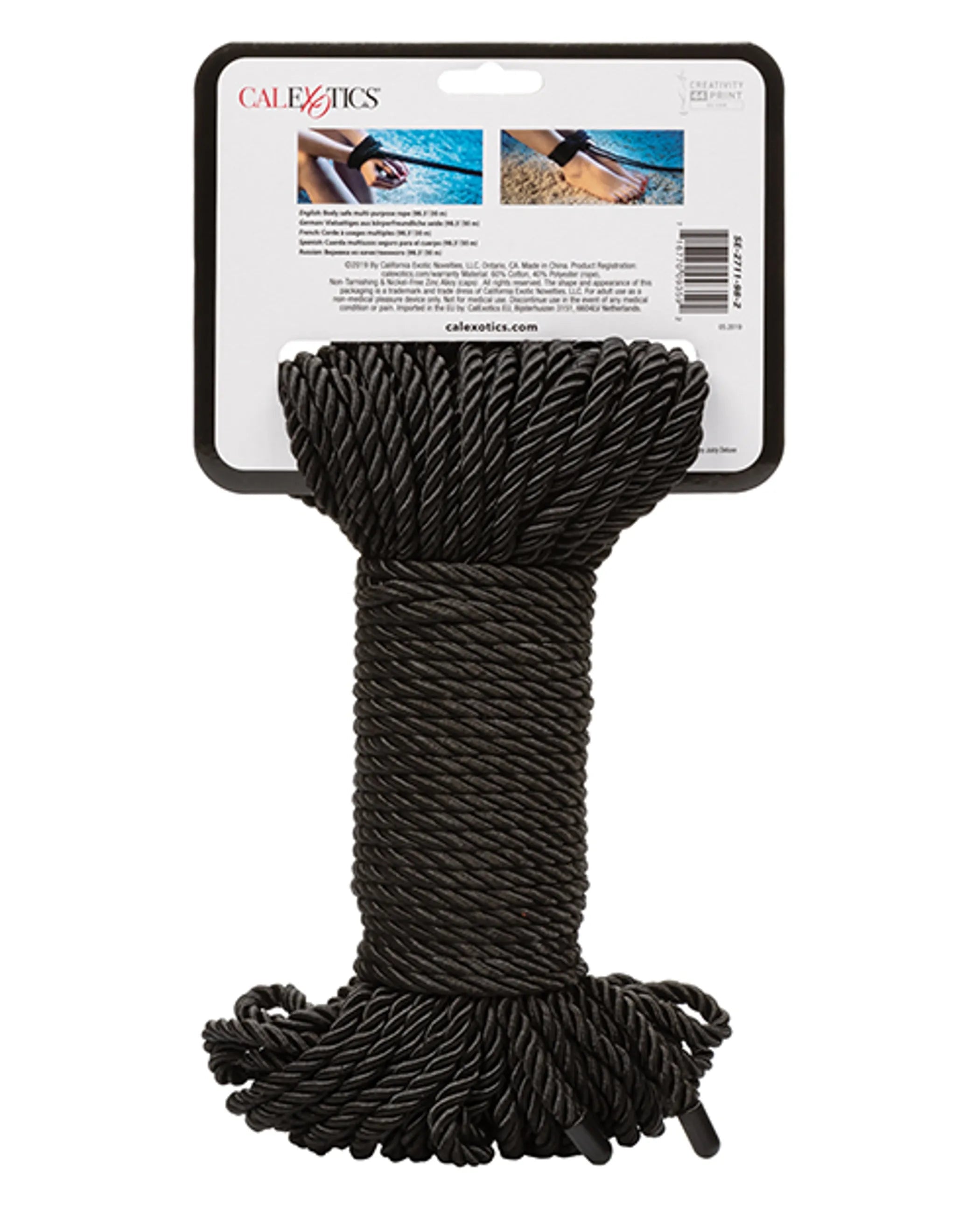 Scandal Black Bondage Rope 30 Meters California Exotic Novelties