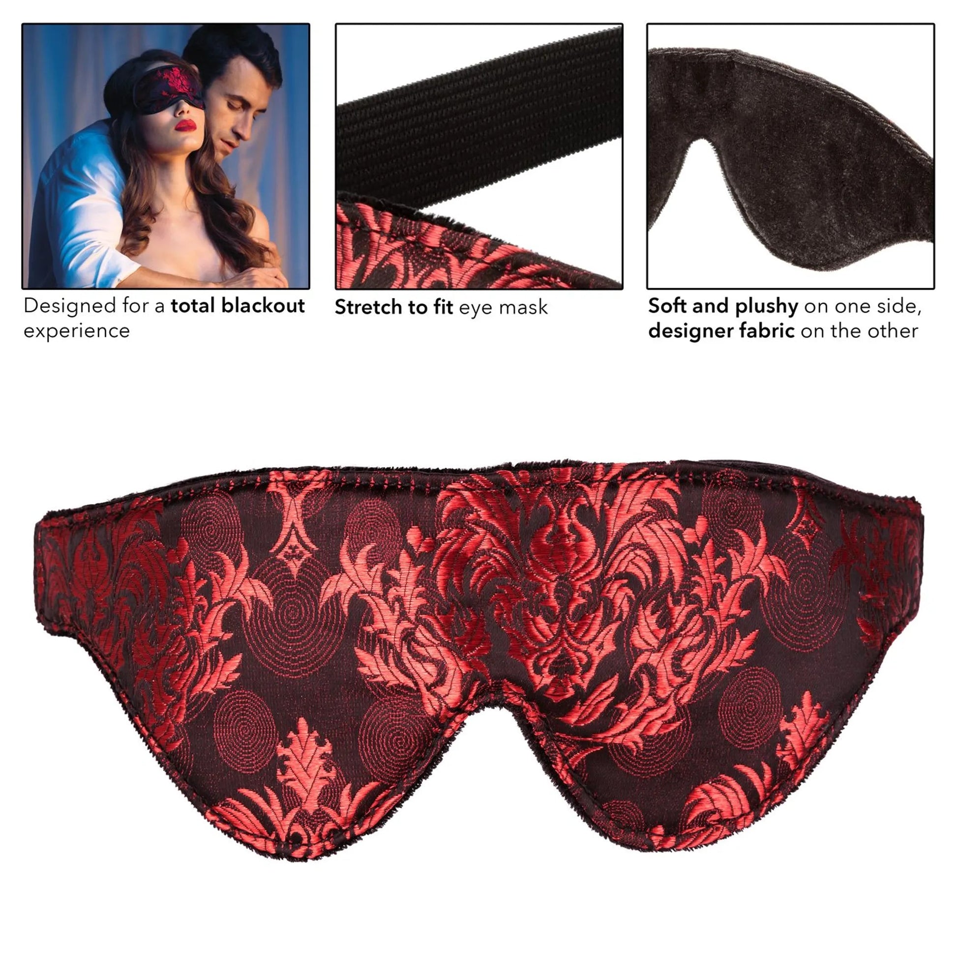 Scandal Blackout Eye Mask California Exotic Novelties